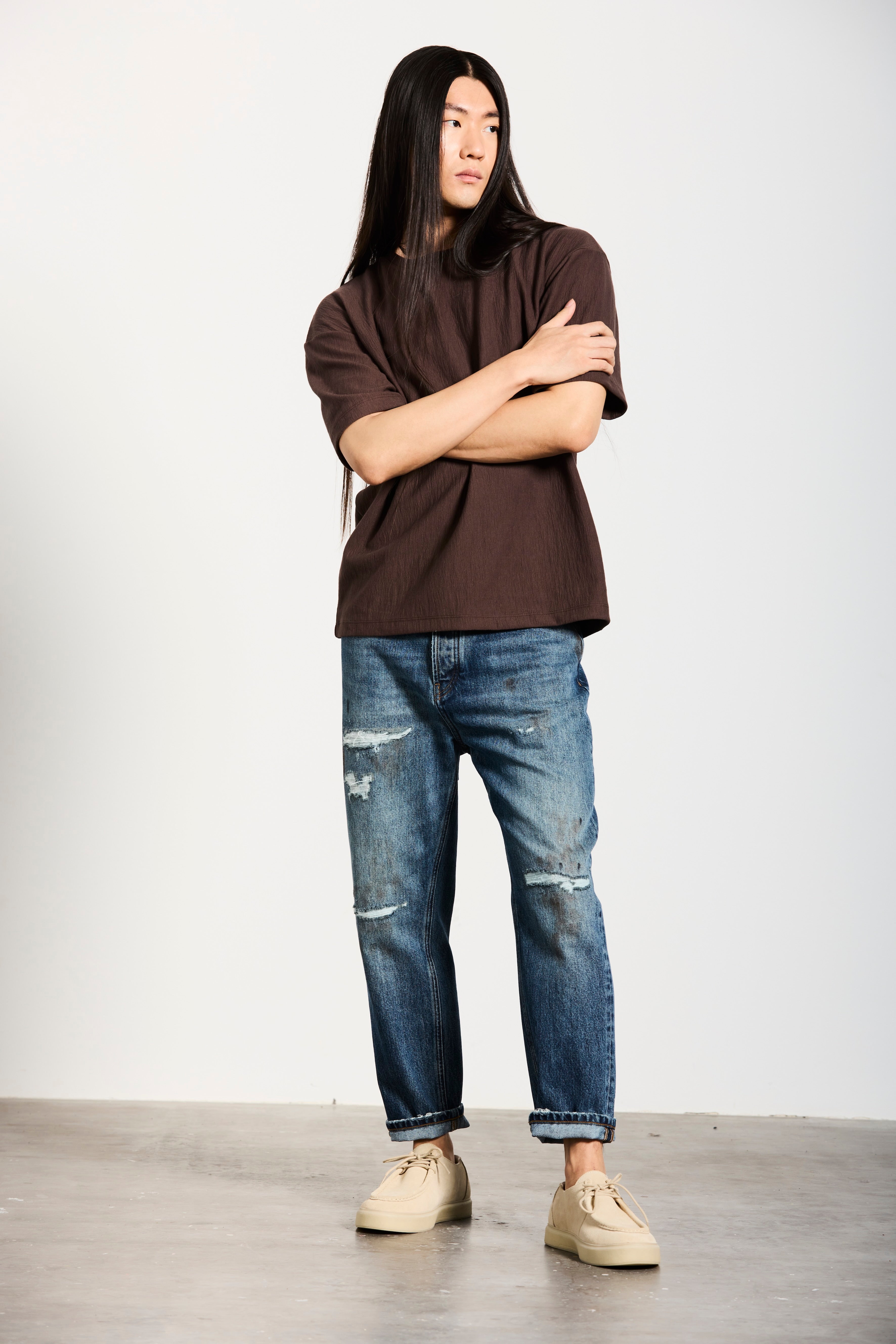 CAPITOL | LOOSE RELAXED FIT | VINTAGEBLUE GOLDGARN DENIM