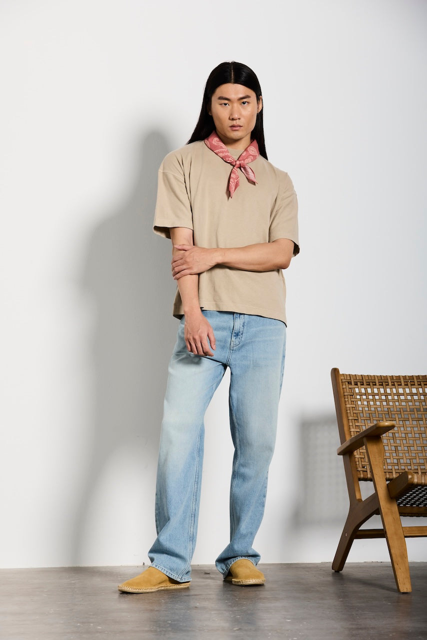 FRANKLIN | STRAIGHT | LIGHTBLUE GOLDGARN DENIM