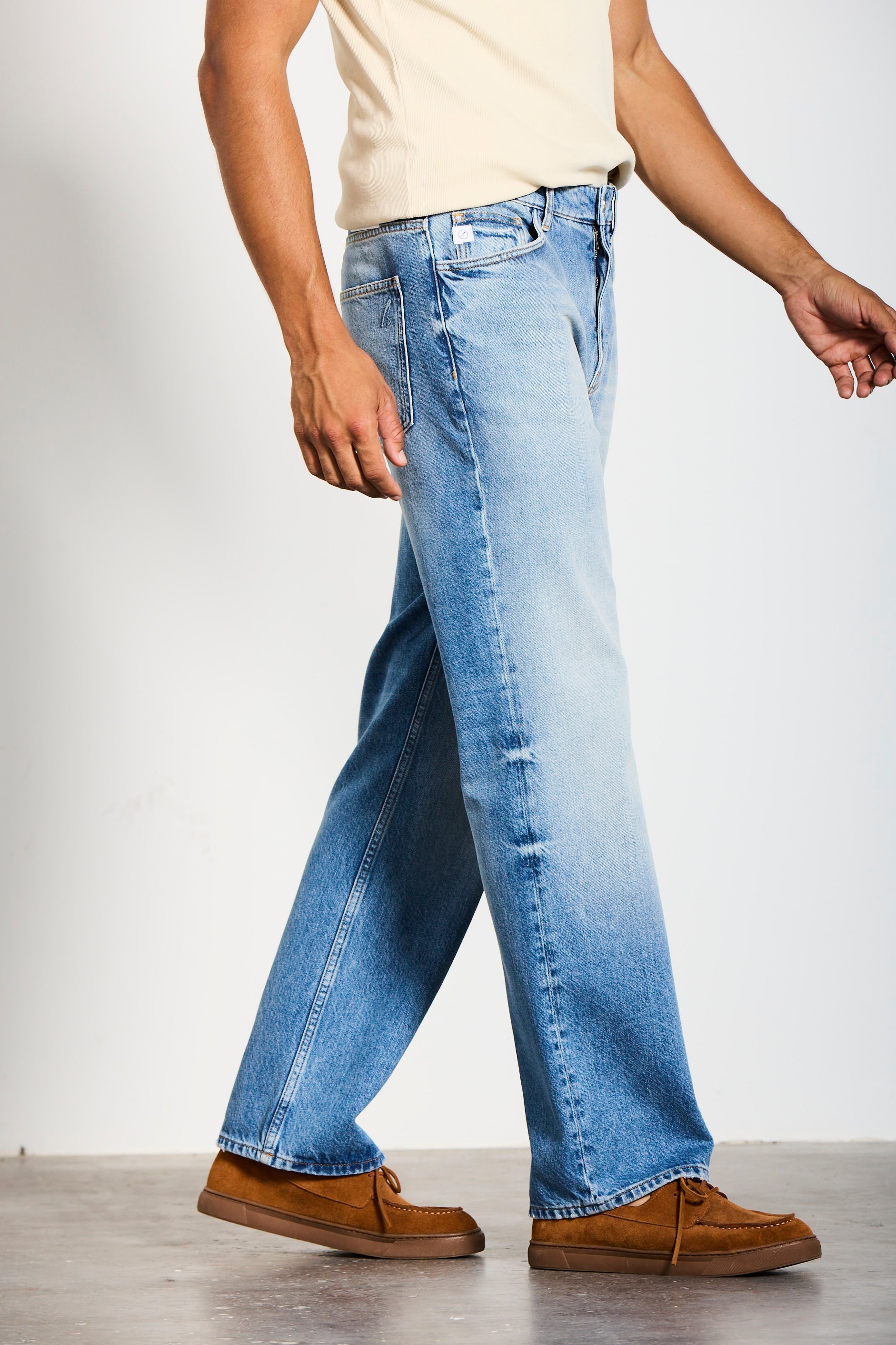 FRANKLIN | STRAIGHT | VINTAGEBLUE GOLDGARN DENIM