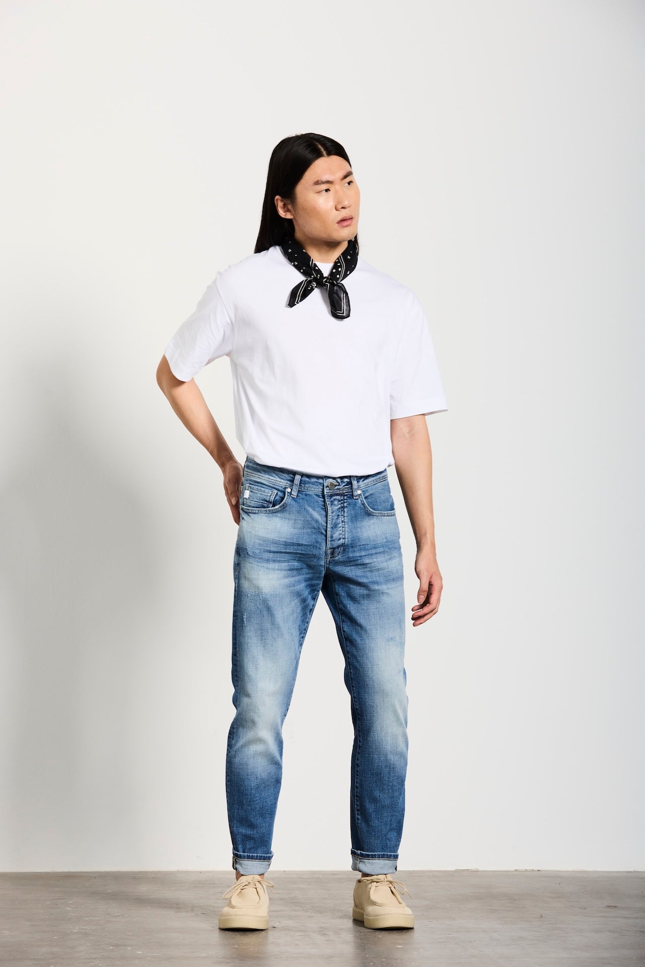 U2 | TAPERED FIT | VINTAGEBLUE GOLDGARN DENIM