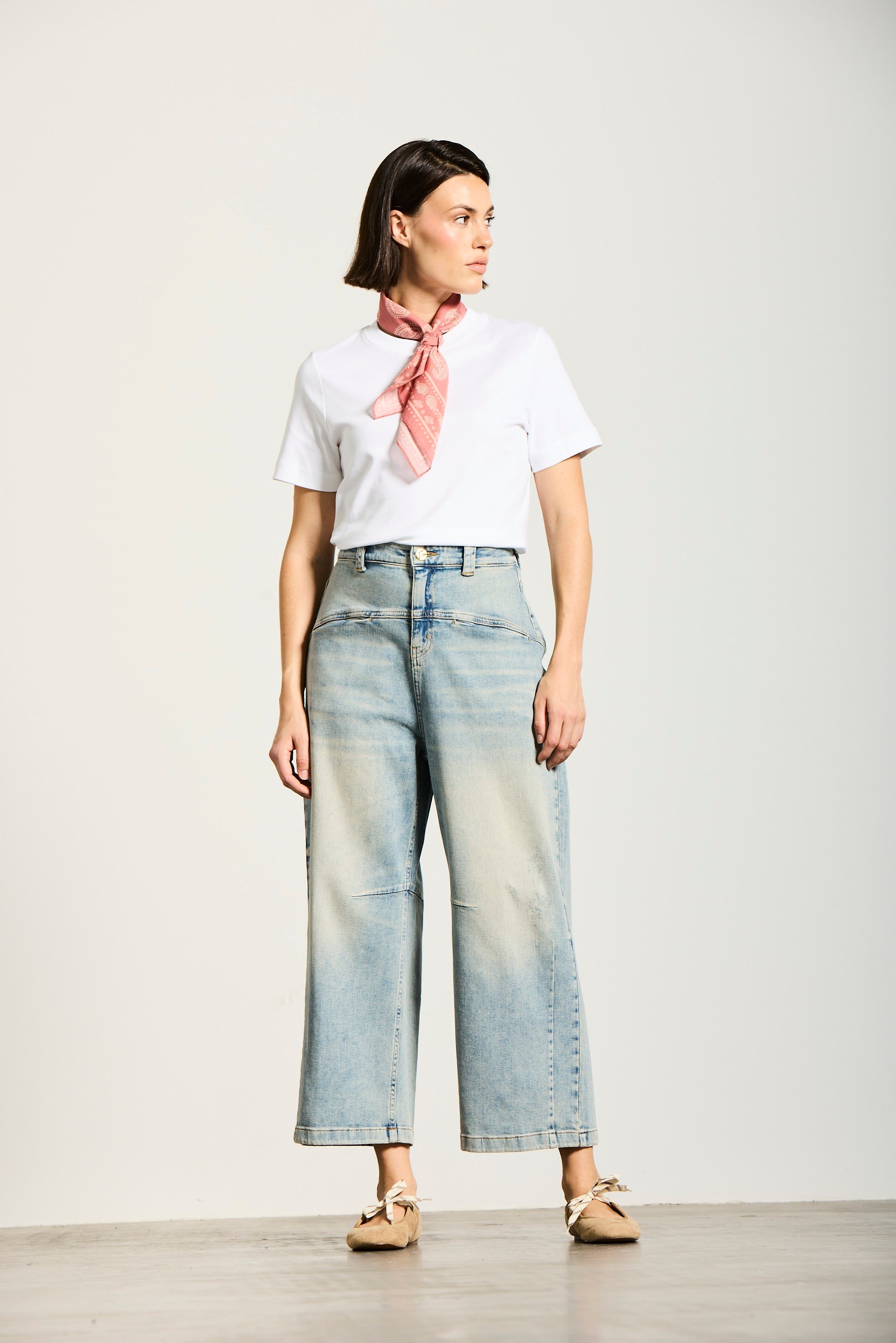 SONNENSCHEIN | BALLOON WIDE | VINTAGEBLUE GOLDGARN DENIM