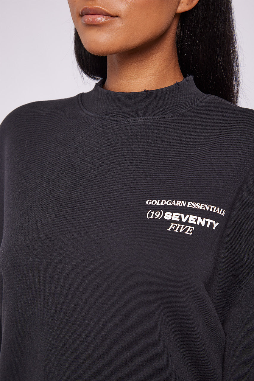 68 | THE VINTAGE CREWNECK | VINTAGEBLACK