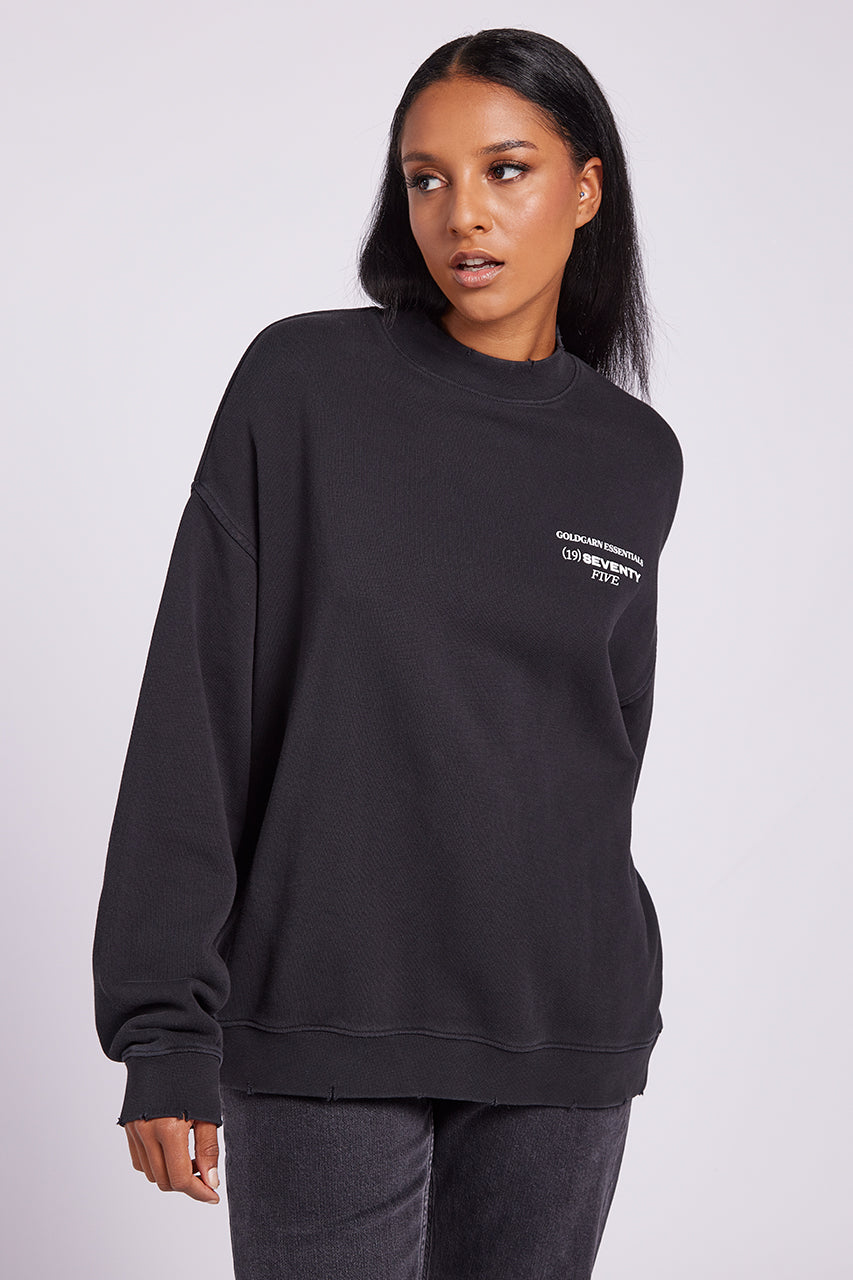 68 | THE VINTAGE CREWNECK | VINTAGEBLACK