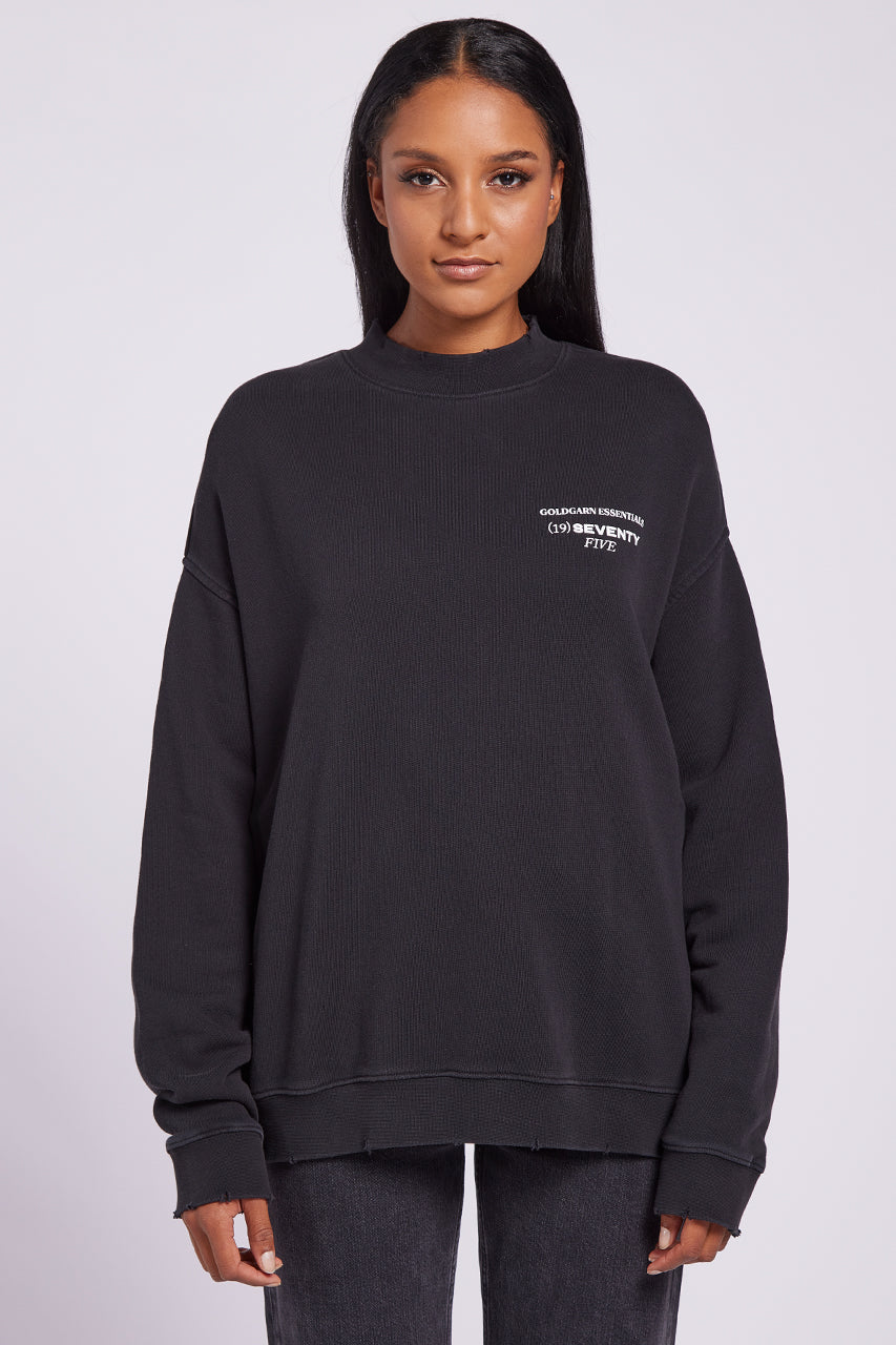 68 | THE VINTAGE CREWNECK | VINTAGEBLACK