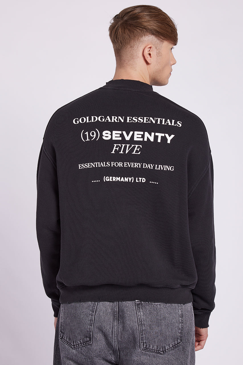 68 | THE VINTAGE CREWNECK | VINTAGEBLACK