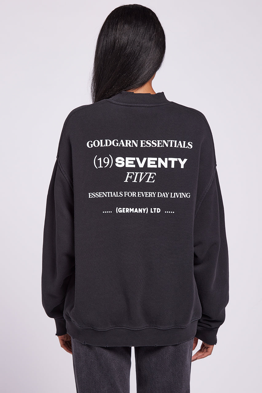 68 | THE VINTAGE CREWNECK | VINTAGEBLACK