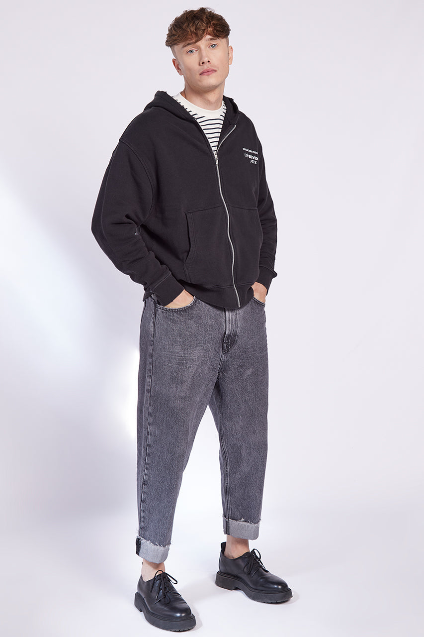 68 I THE VINTAGE ZIPPER | VINTAGEBLACK GOLDGARN DENIM