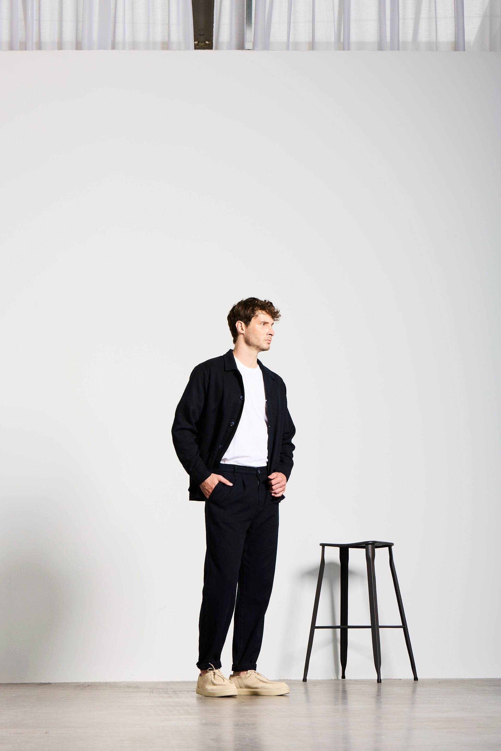 68 | THE WORKER JACKET | NIGHTBLUE GOLDGARN DENIM