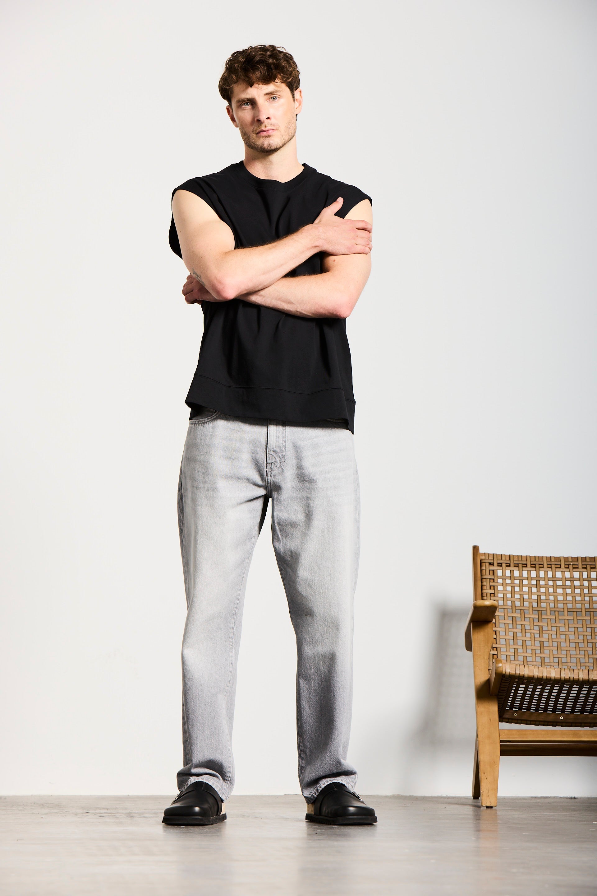 WALDPARK | LOOSE FIT | GREY GOLDGARN DENIM