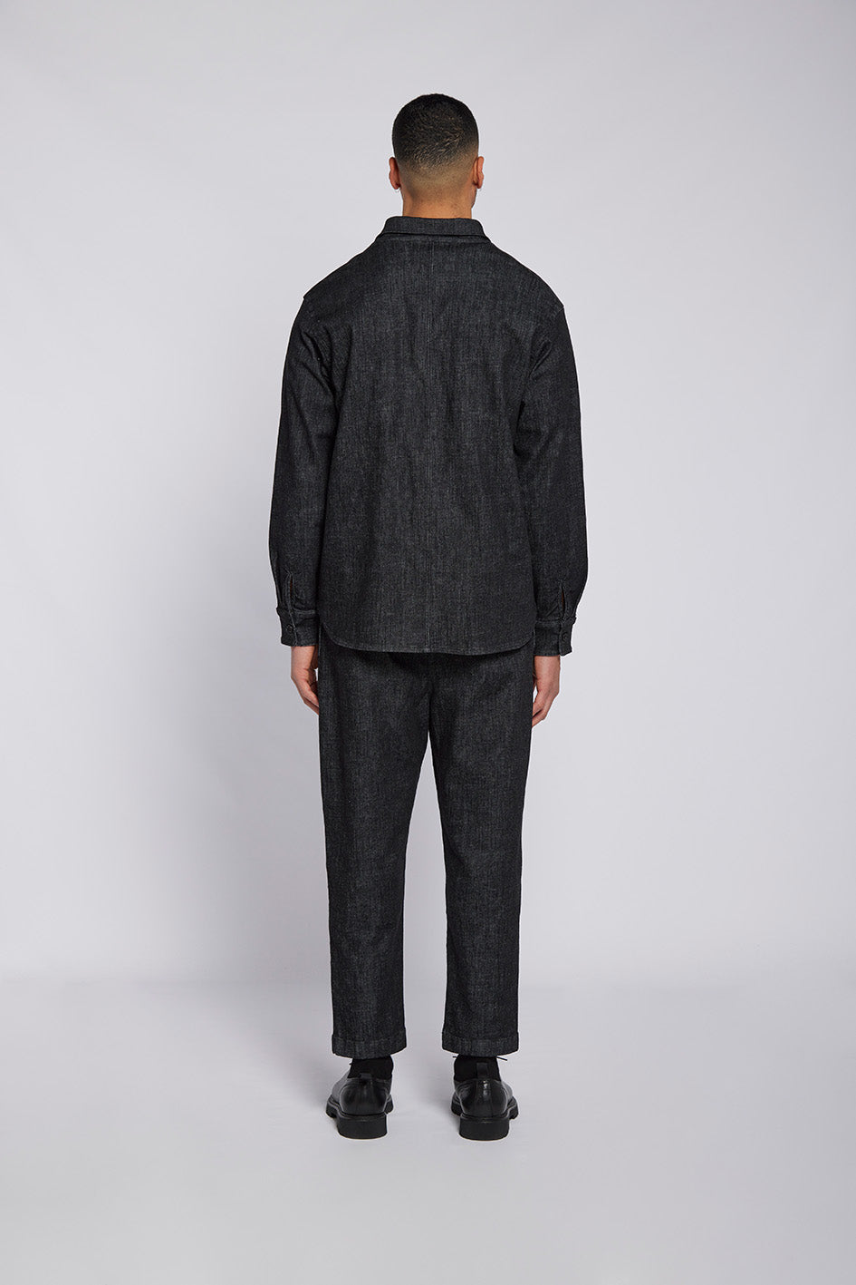 68 | THE WORKER JACKET | DARKBLUE GOLDGARN DENIM