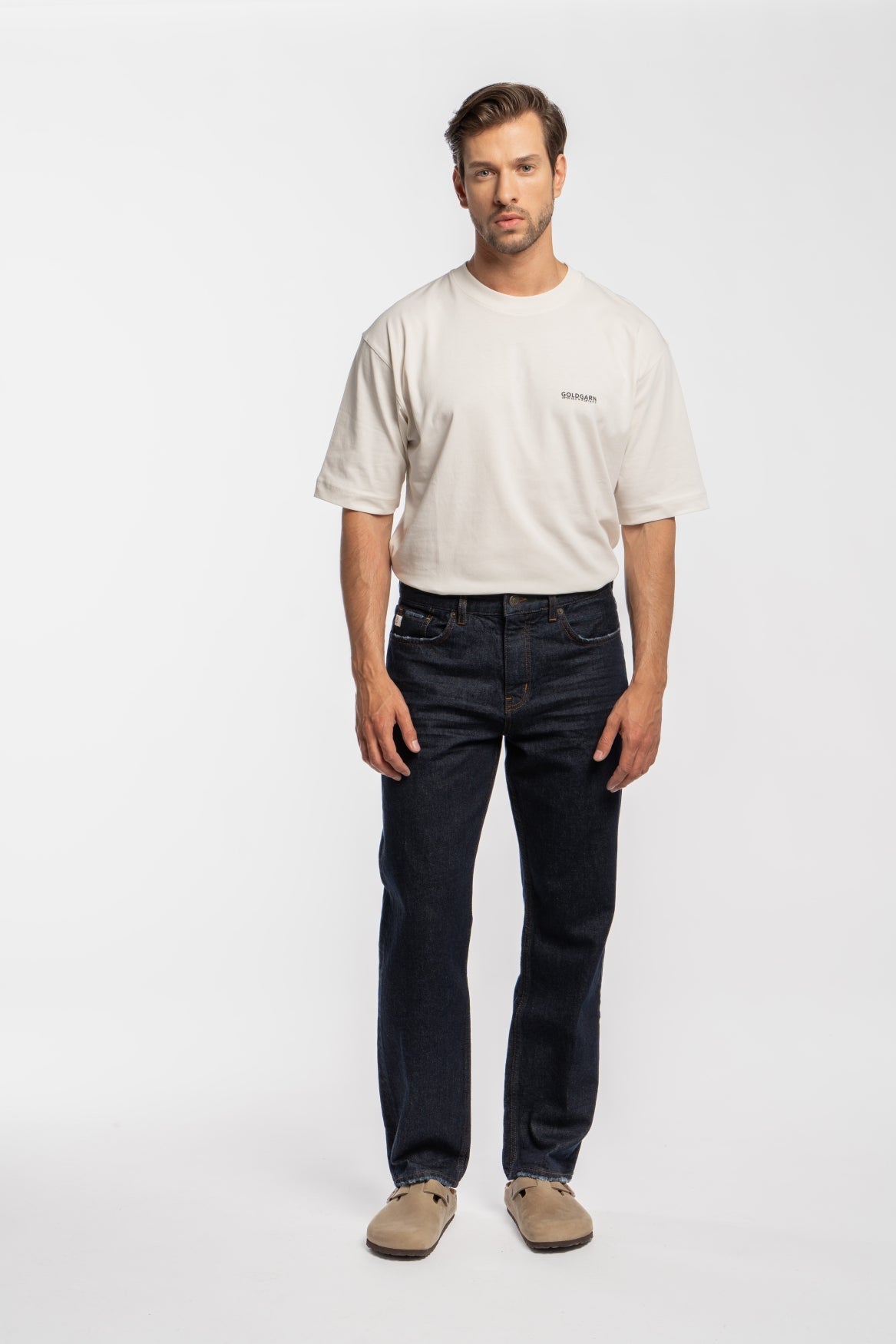 WALDHOF | STRAIGHT | DARKBLUE GOLDGARN DENIM