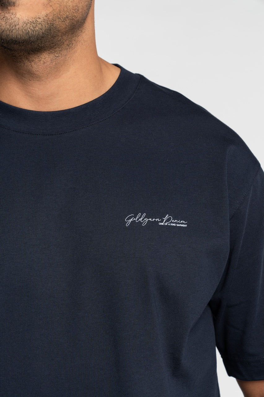 68 | THE DENIM FACE III | DARKBLUE GOLDGARN DENIM