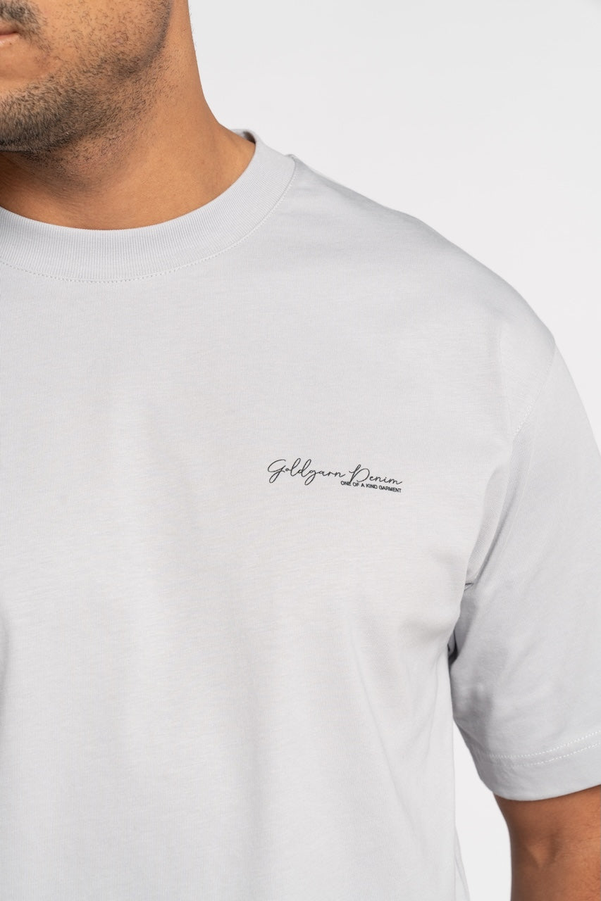 68 | THE TEE | BLACK GOLDGARN DENIM