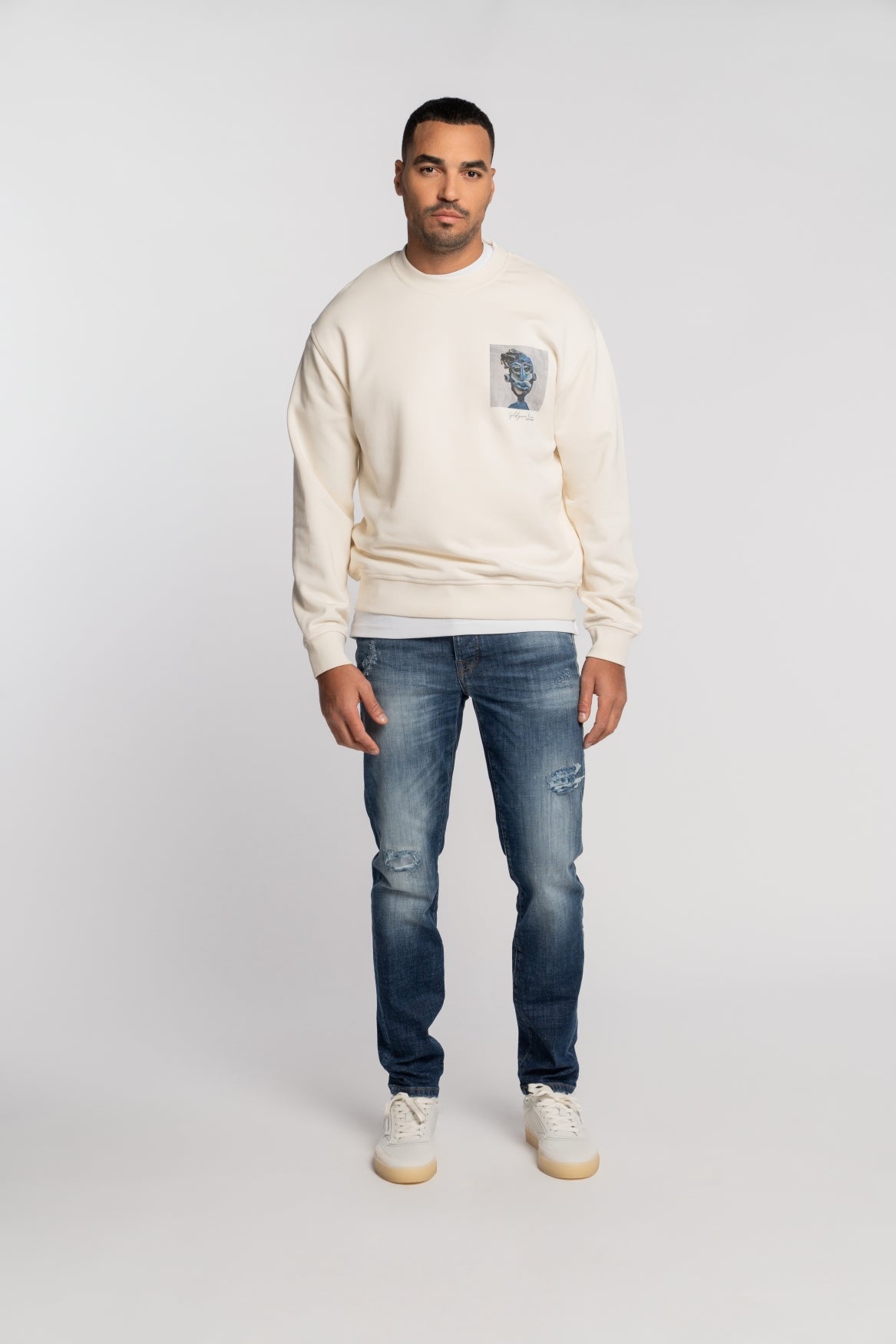 U2 | TAPERED FIT | VINTAGEBLUE GOLDGARN DENIM