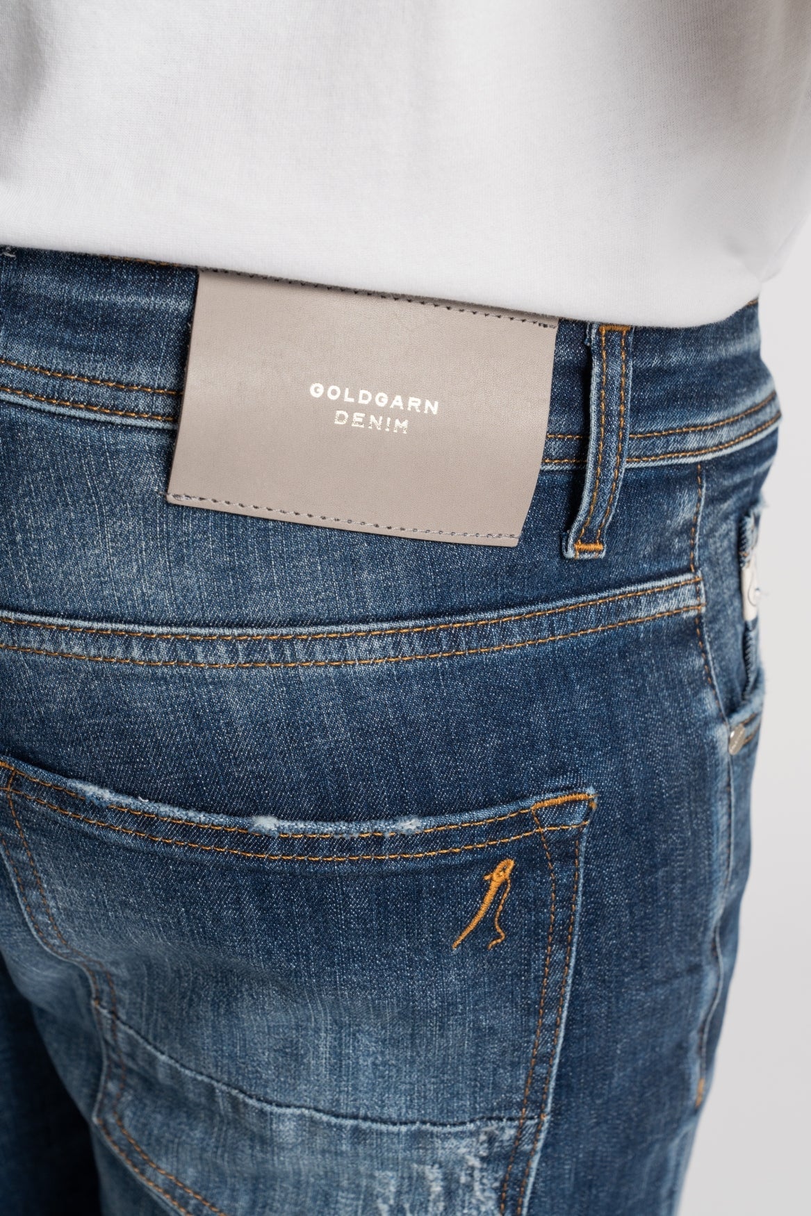 U2 | TAPERED FIT | VINTAGEBLUE GOLDGARN DENIM