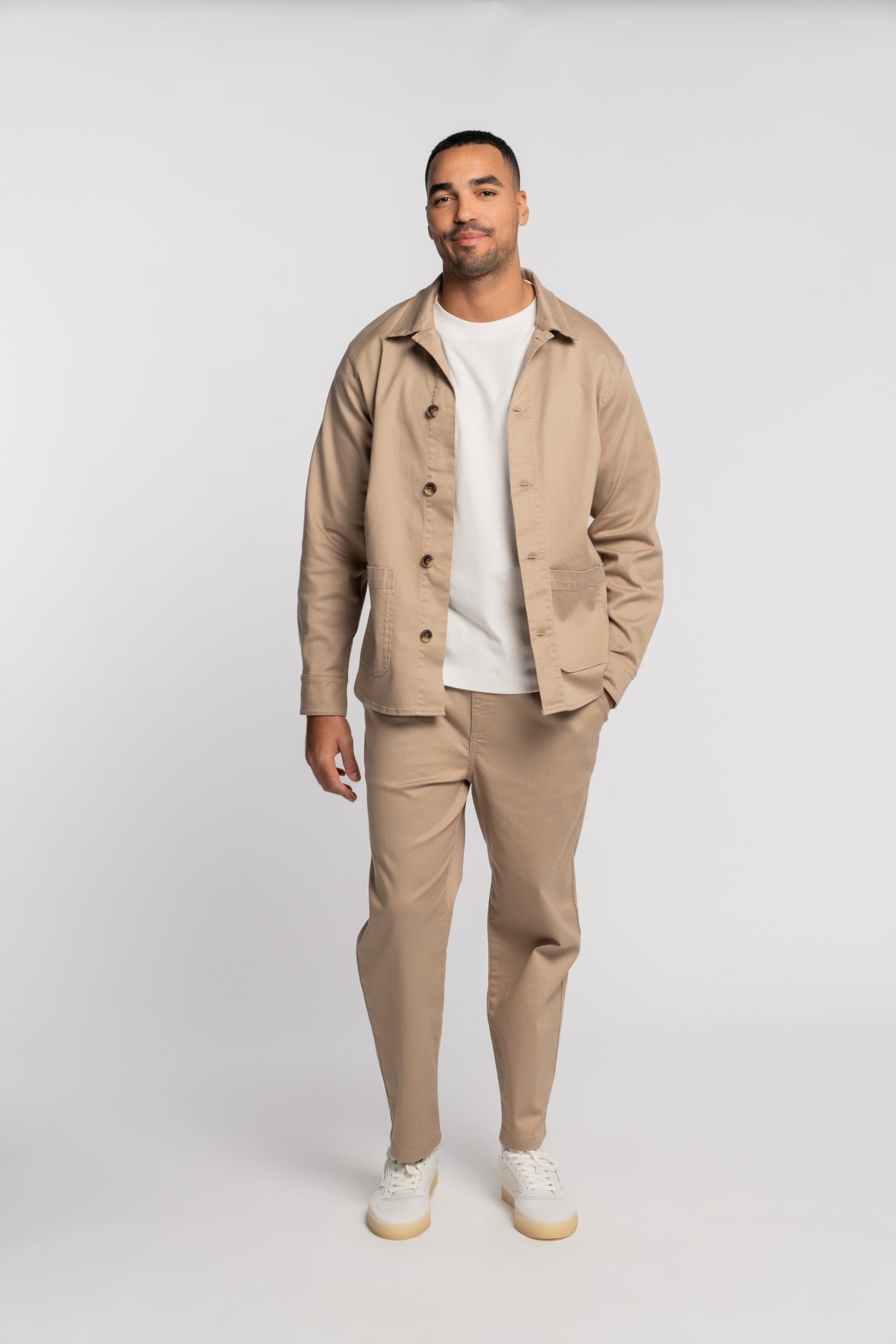 S1 | RELAXED FIT | BEIGE GOLDGARN DENIM
