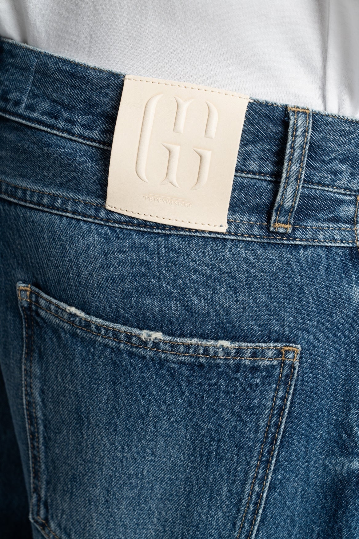 WALDPARK | LOOSE FIT | MIDBLUE GOLDGARN DENIM