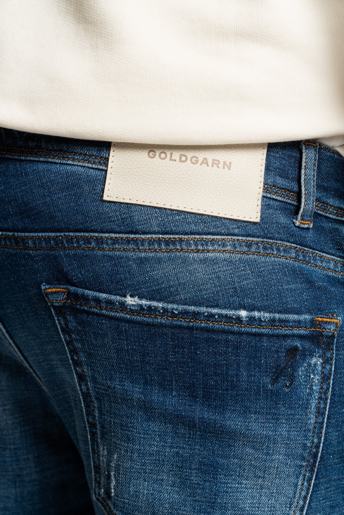 RHEINAU | RELAXED CROPPED | MIDBLUE