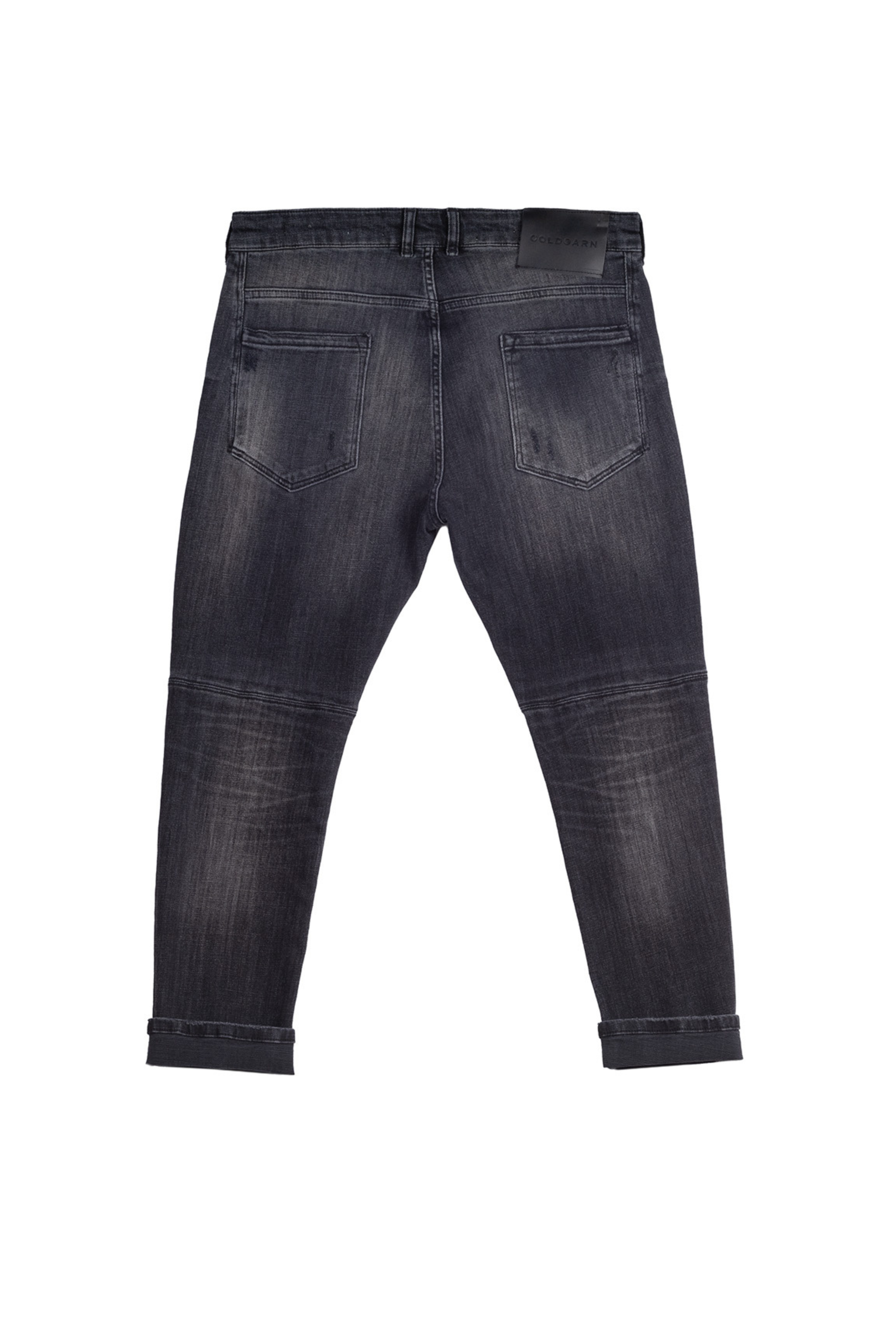 Q7 | COOL TAPERED | VINTAGEBLACK GOLDGARN DENIM