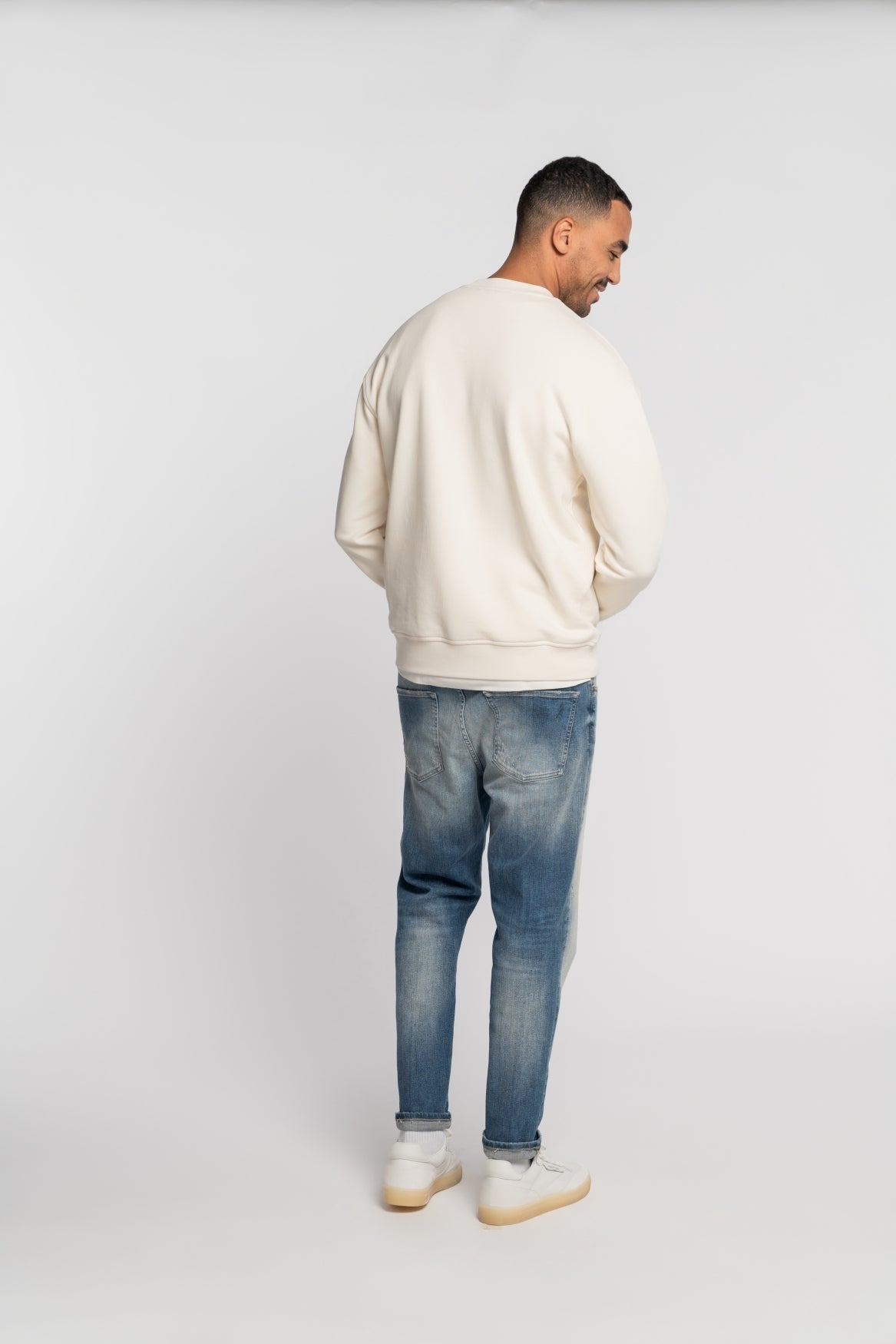RHEINAU | RELAXED CROPPED | VINTAGEBLUE GOLDGARN DENIM