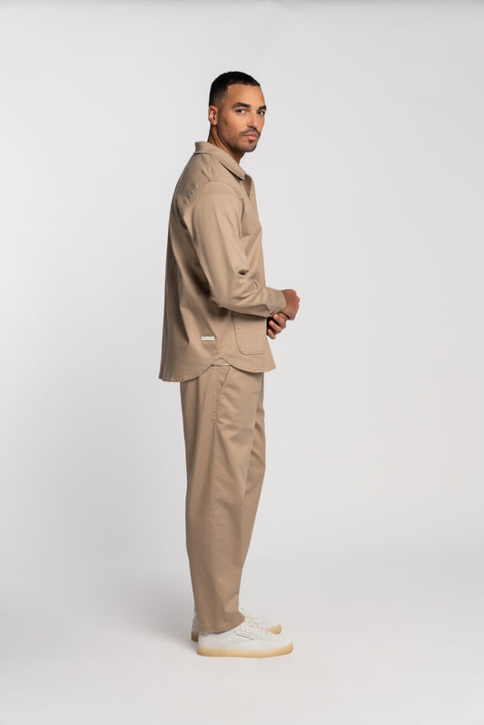 68 | THE WORKER JACKET | BEIGE GOLDGARN DENIM