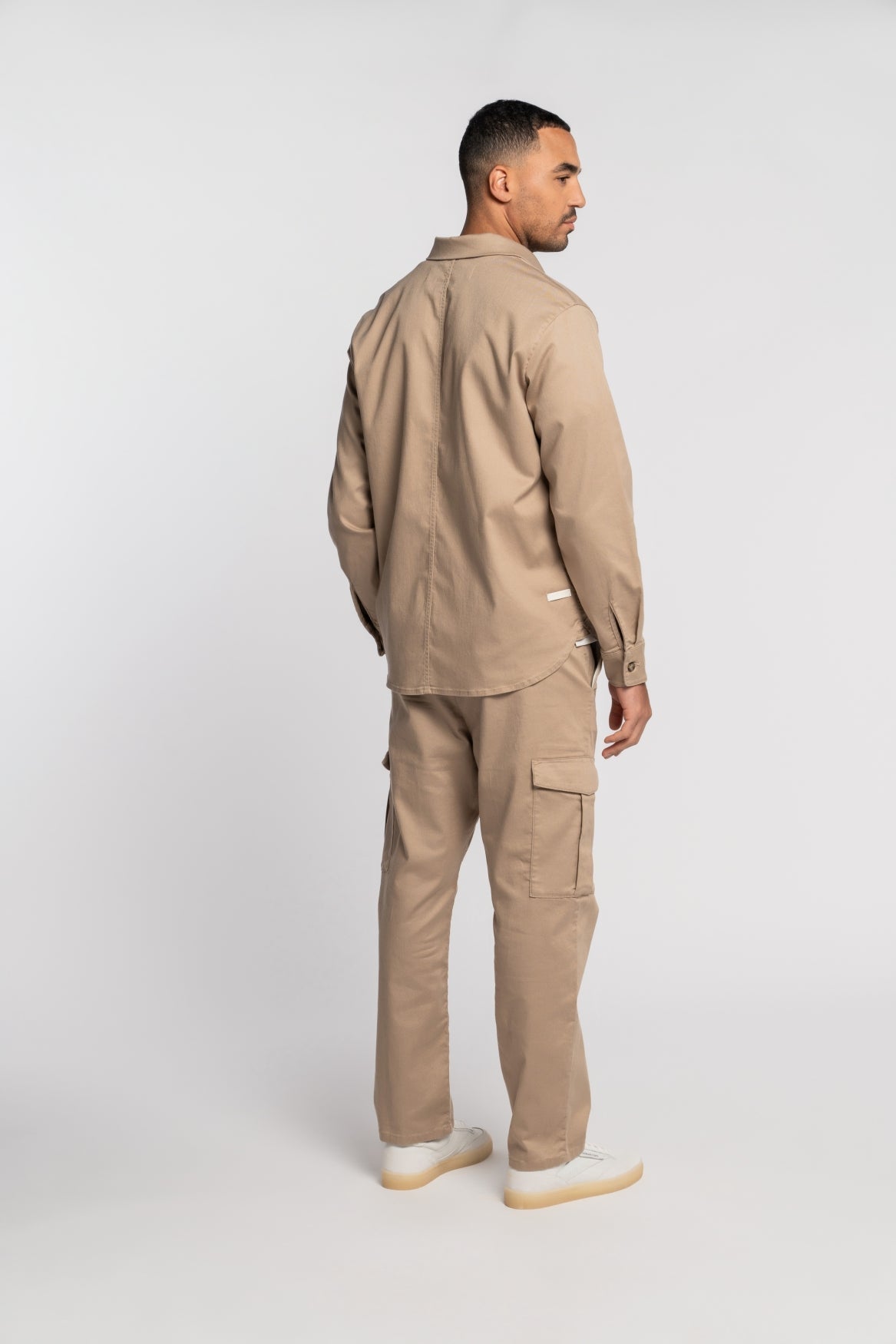 68 | THE WORKER JACKET | BEIGE GOLDGARN DENIM