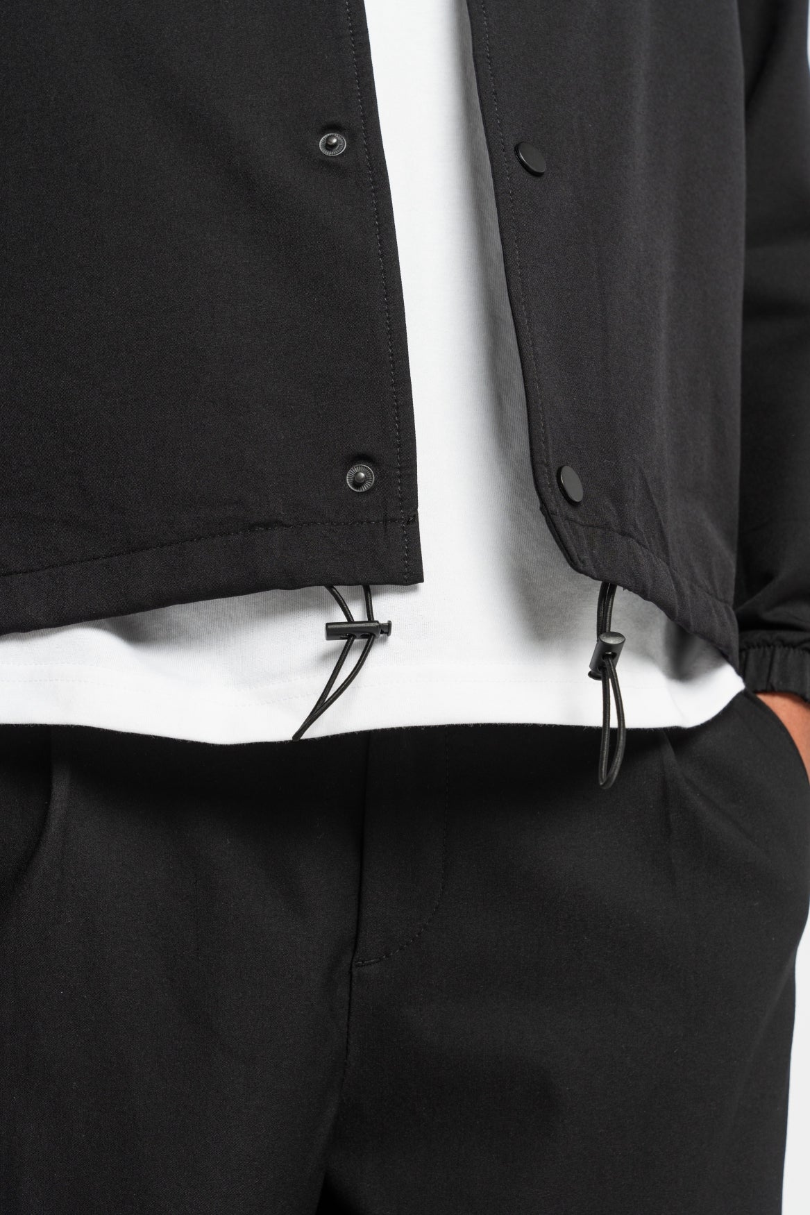 68 | THE BLOUSON JACKET | BLACK GOLDGARN DENIM