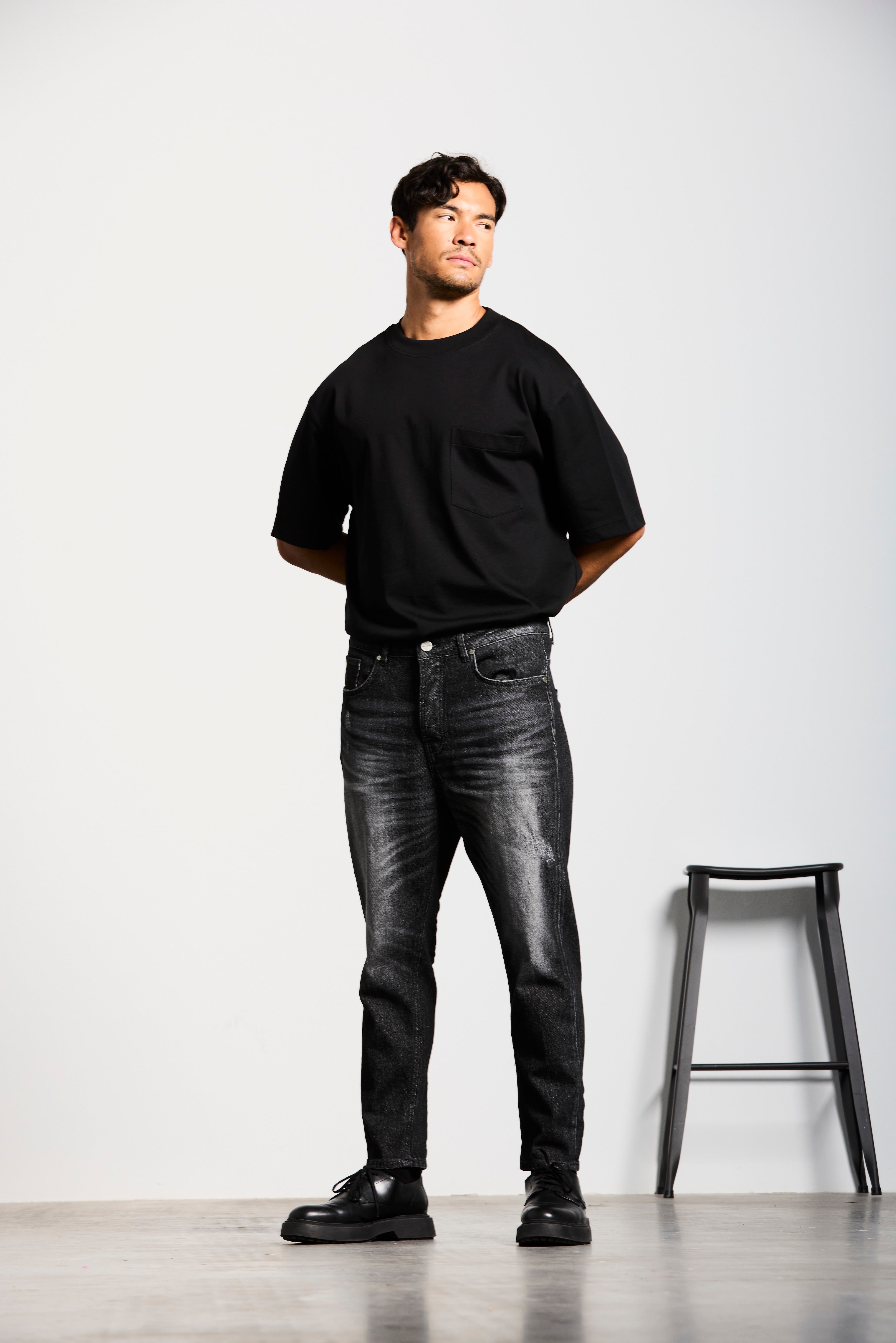 JUNGBUSCH | COOL RELAXED | VINTAGEBLACK GOLDGARN DENIM