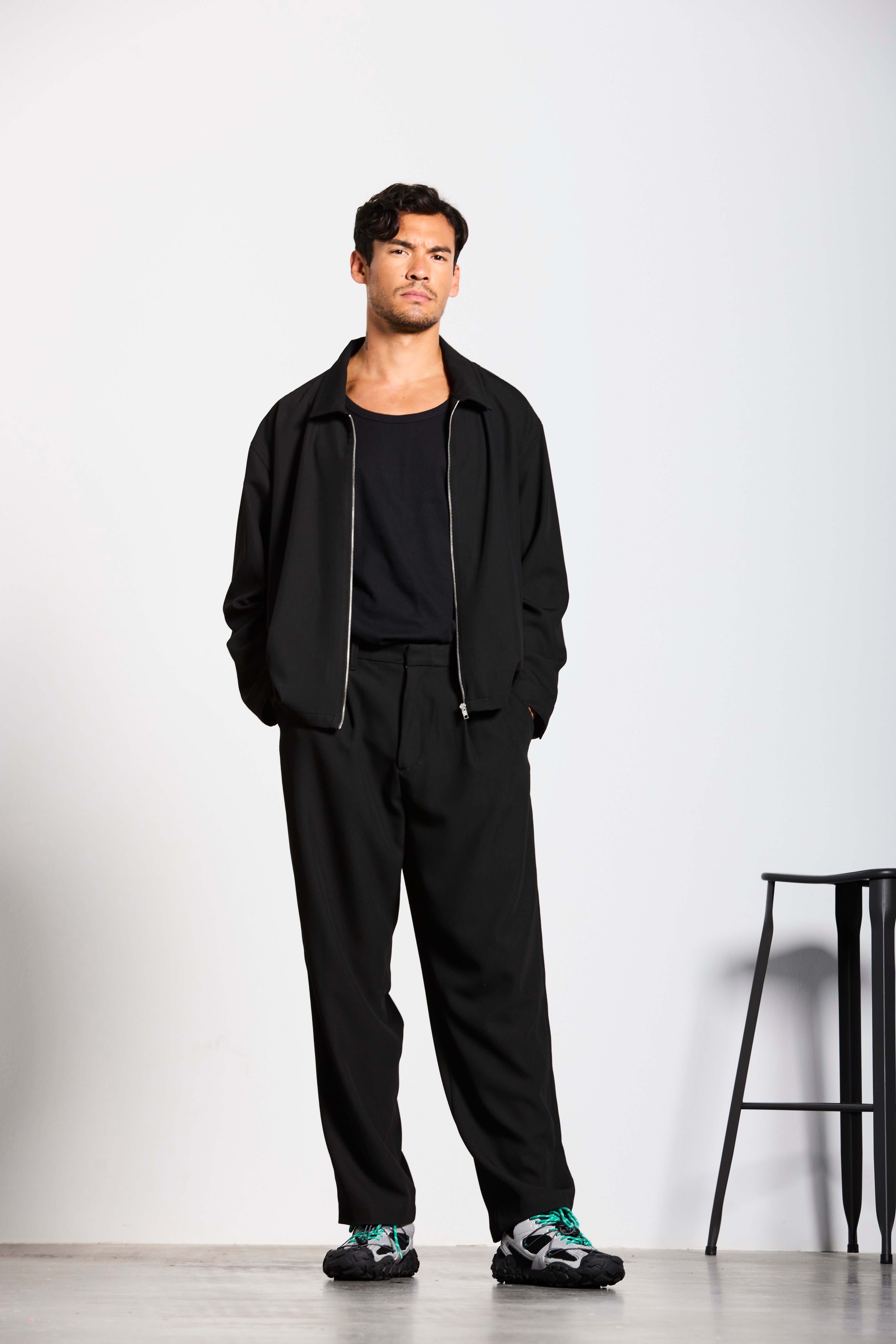 PARADEPLATZ | LOOSE FIT | BLACK GOLDGARN DENIM