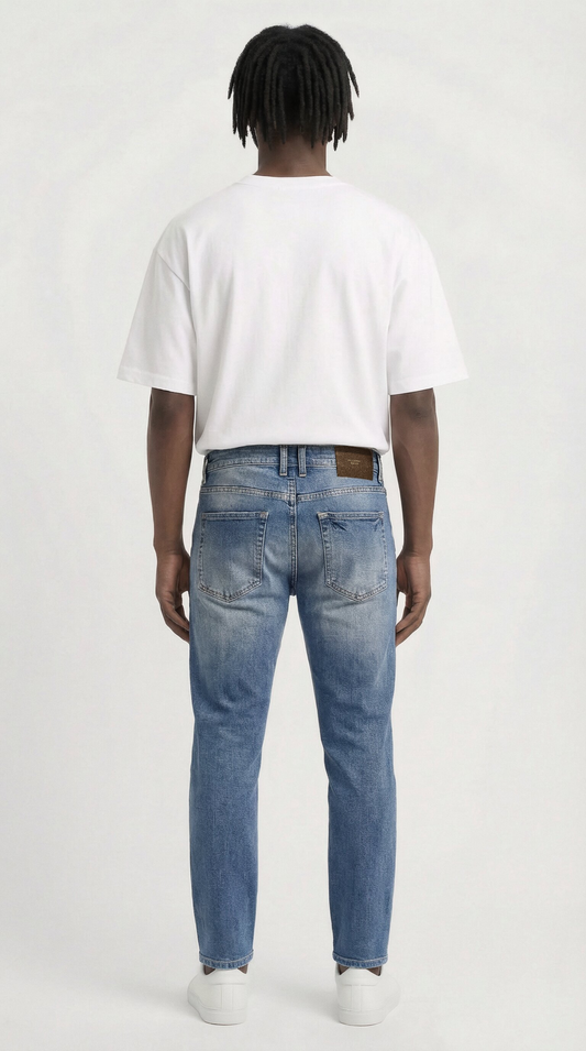 U2 | SLIM FIT | LIGHTBLUE GOLDGARN DENIM