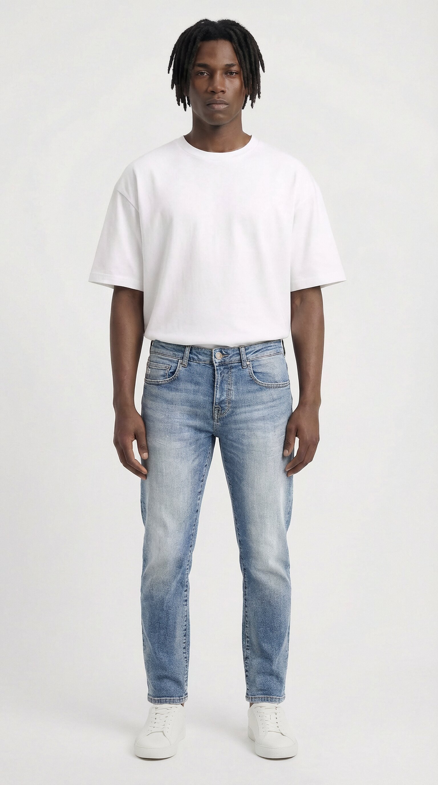 U2 | SLIM FIT | LIGHTBLUE GOLDGARN DENIM