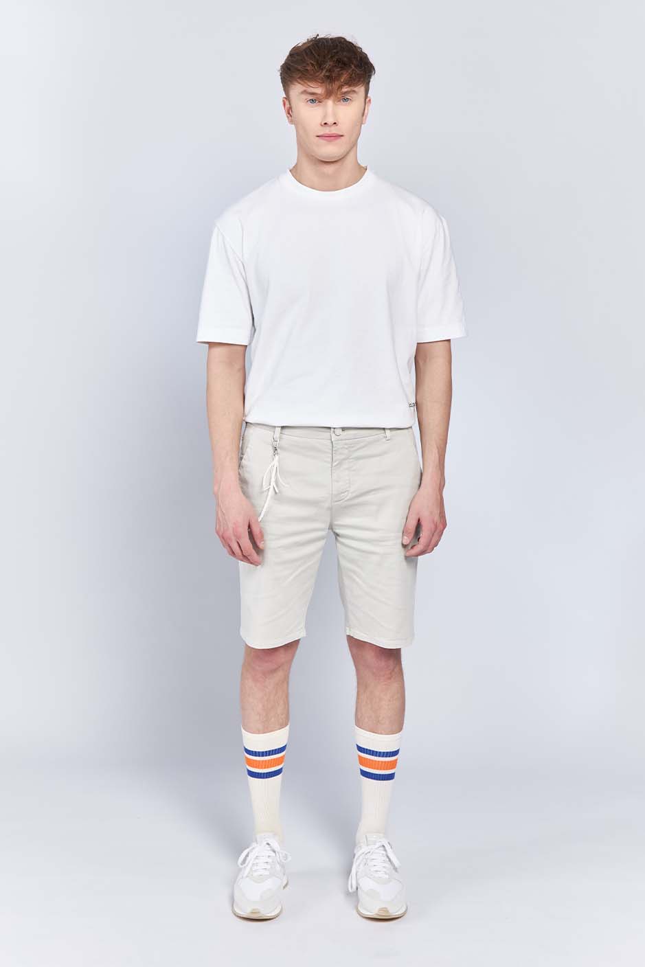 HAFEN | CHINO SHORT | SAND GOLDGARN DENIM