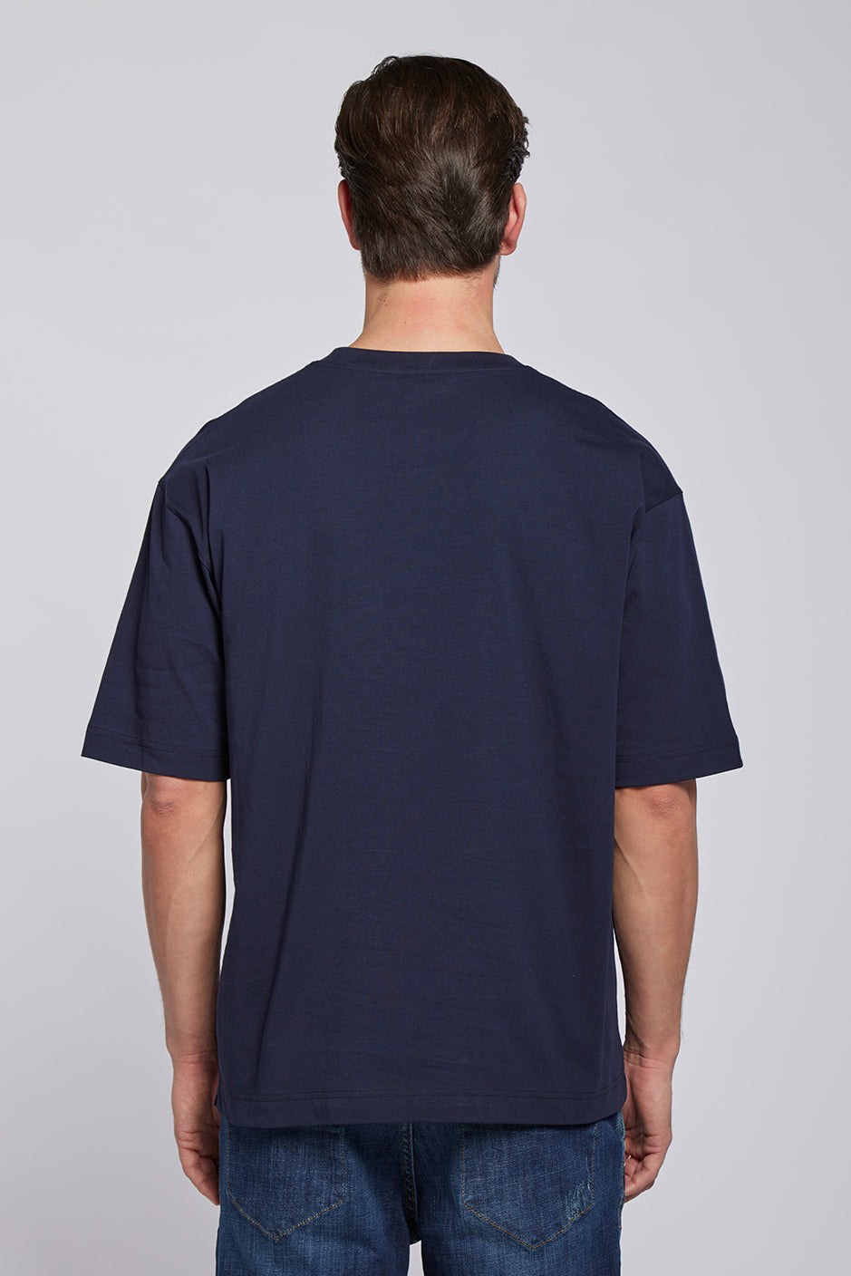 68 | THE BASIC TEE | DARKBLUE GOLDGARN DENIM
