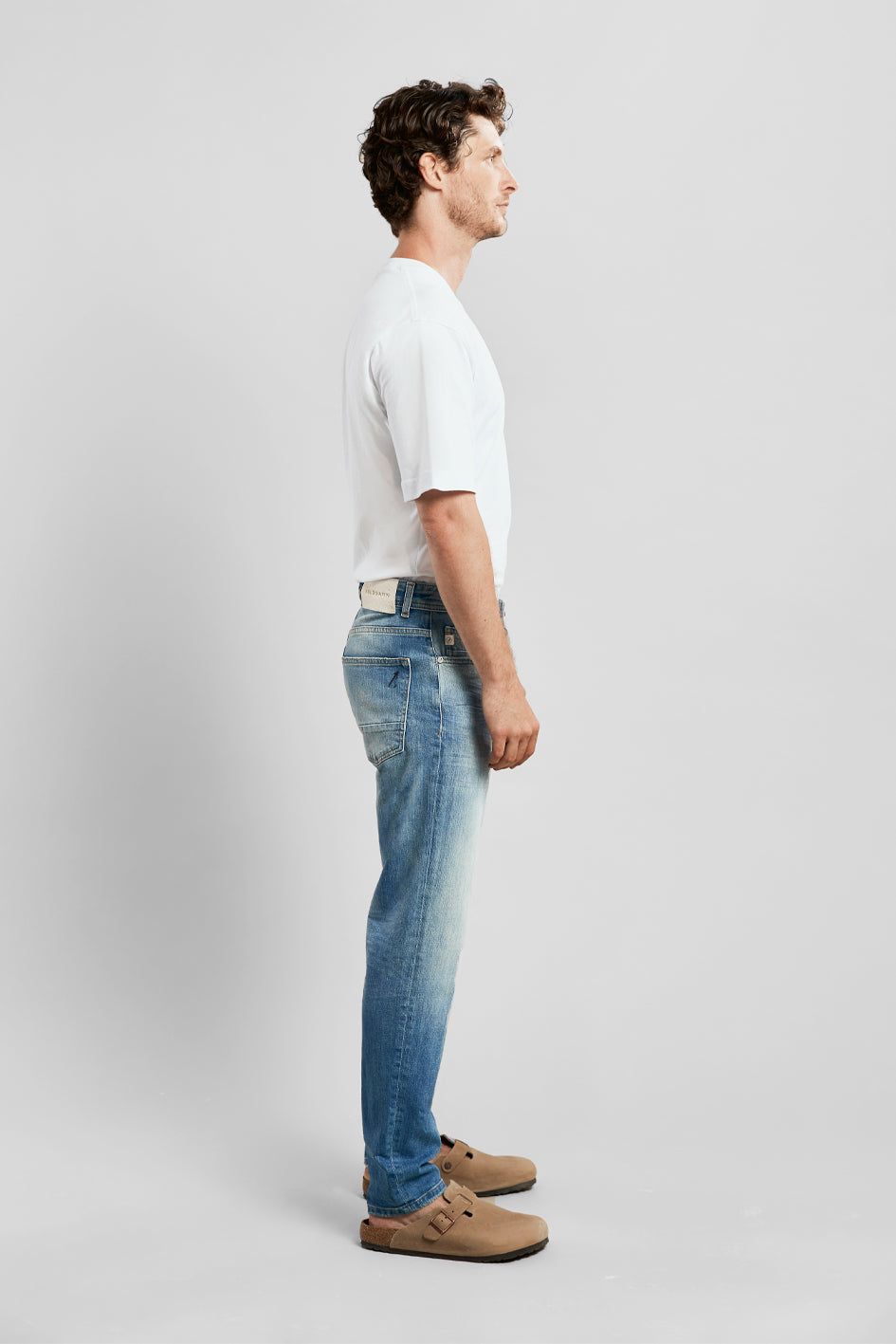 U2 | TAPERED FIT | LIGHTBLUE GOLDGARN DENIM