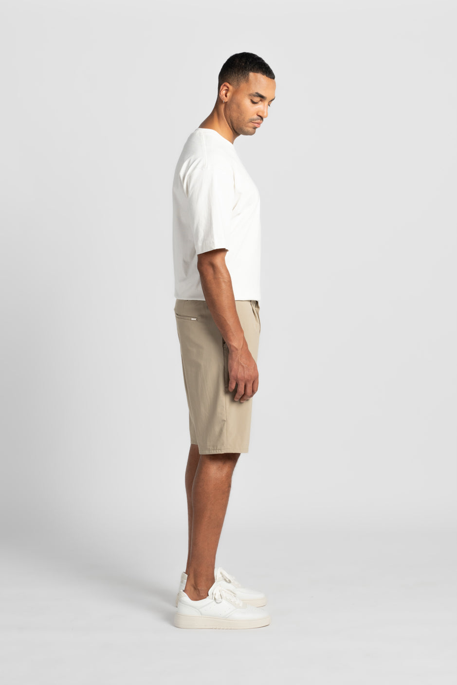 HAFEN | COOL SHORT | OLIVE GOLDGARN DENIM