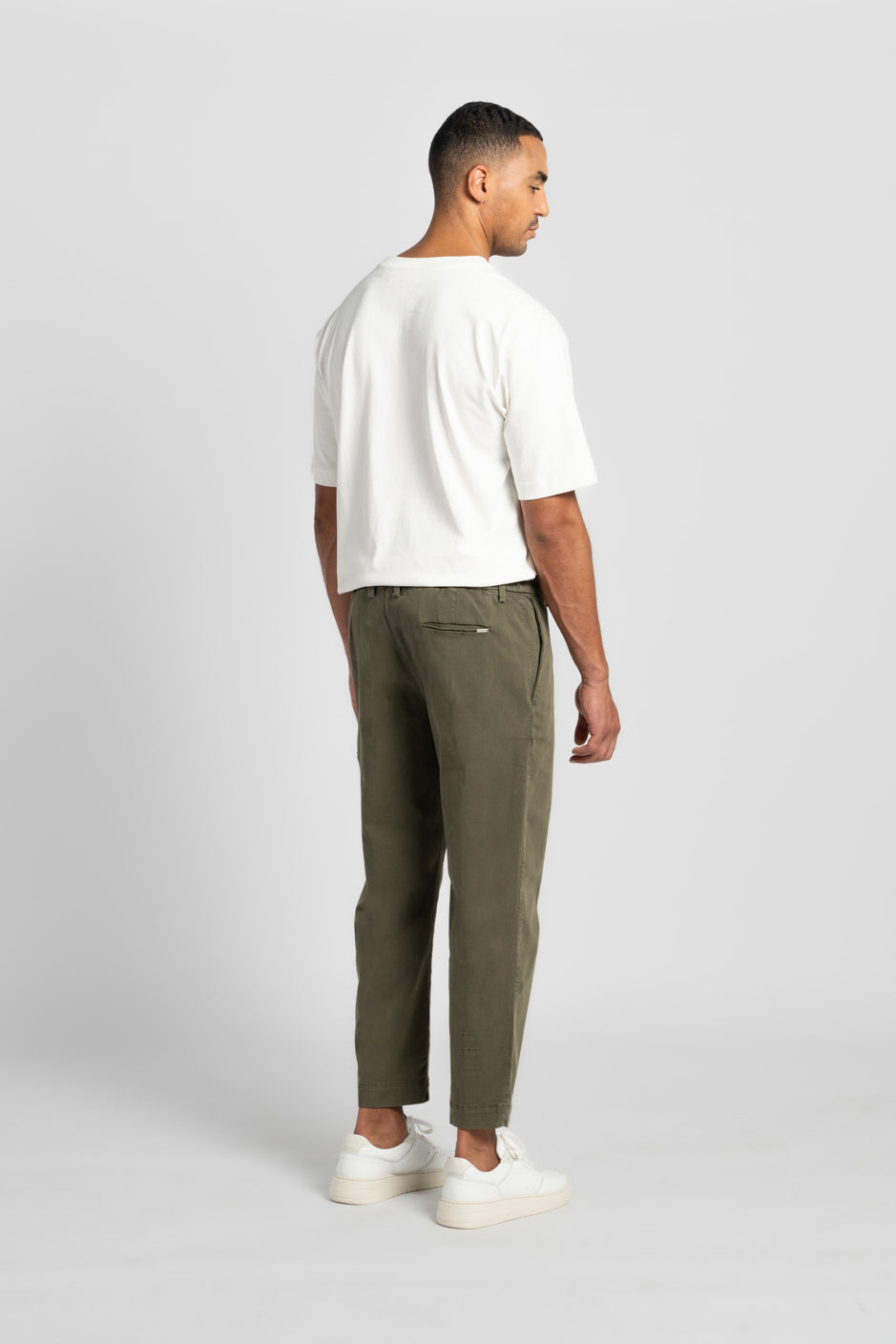 COLLINI | COOL FIT | OLIVE GOLDGARN DENIM