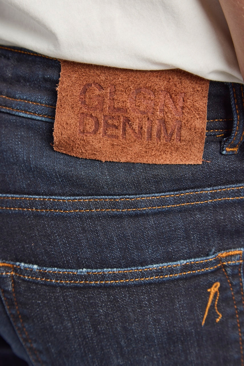 U2 | TAPERED FIT | DARKBLUE GOLDGARN DENIM