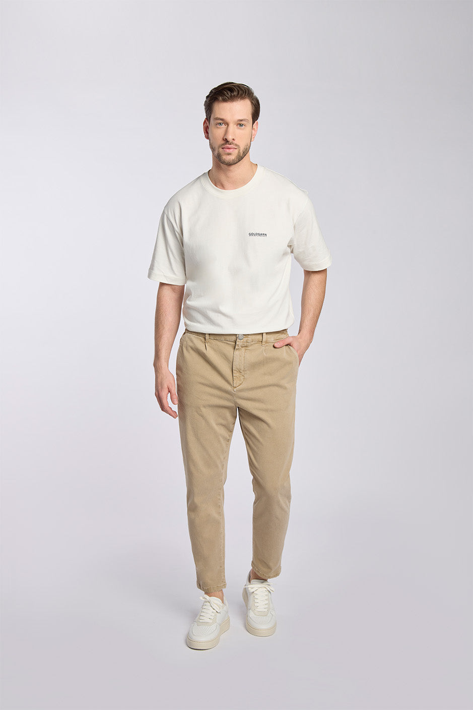 HAFEN | COOL FIT | SAND GOLDGARN DENIM