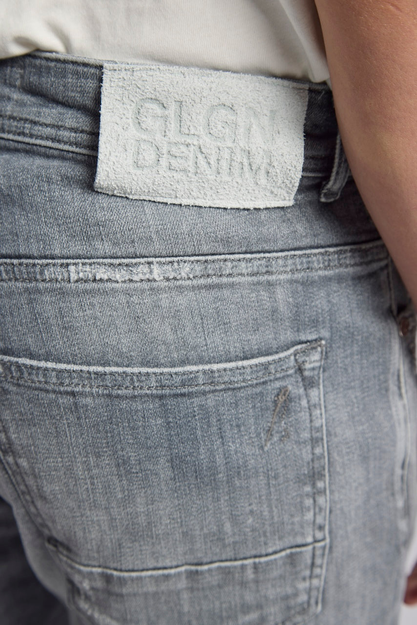 U2 | TAPERED FIT | LIGHTGREY GOLDGARN DENIM