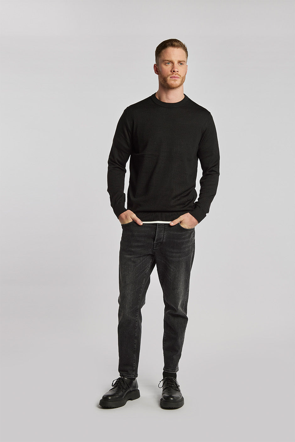 RHEINAU | RELAXED CROPPED | VINTAGEBLACK