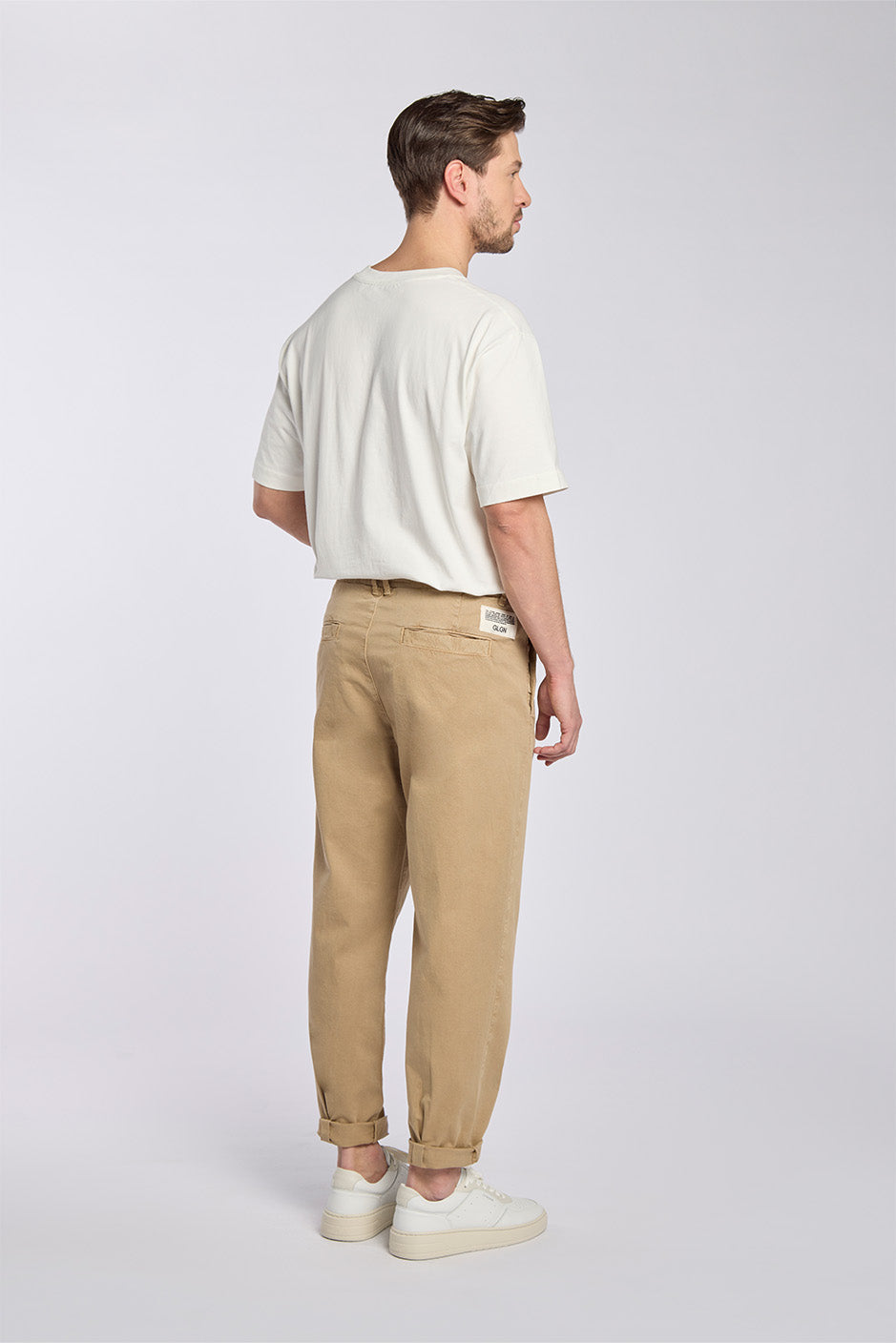 BLUMENPETER I COOL CHINO | BEIGE GOLDGARN DENIM