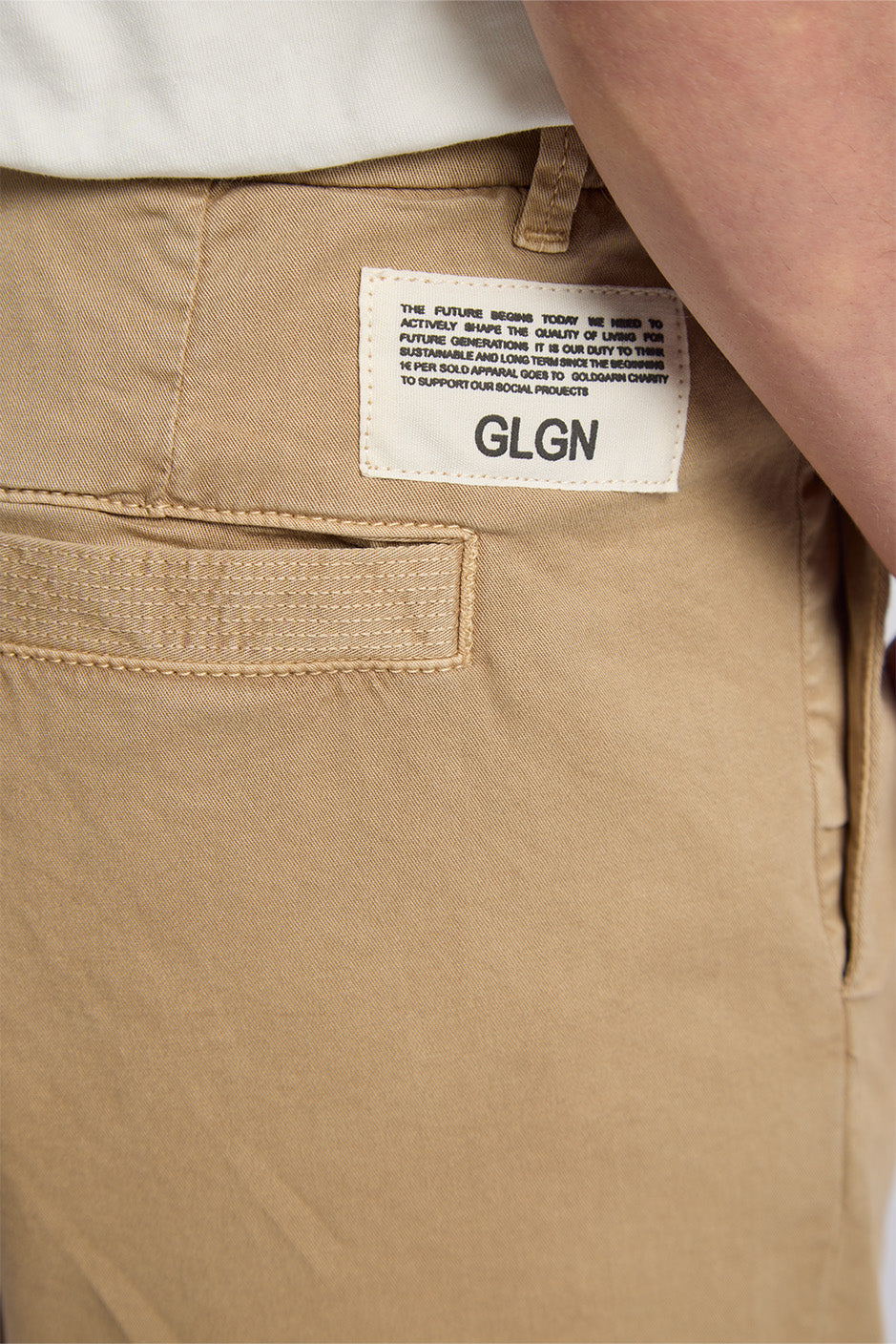 BLUMENPETER I COOL CHINO | BEIGE GOLDGARN DENIM
