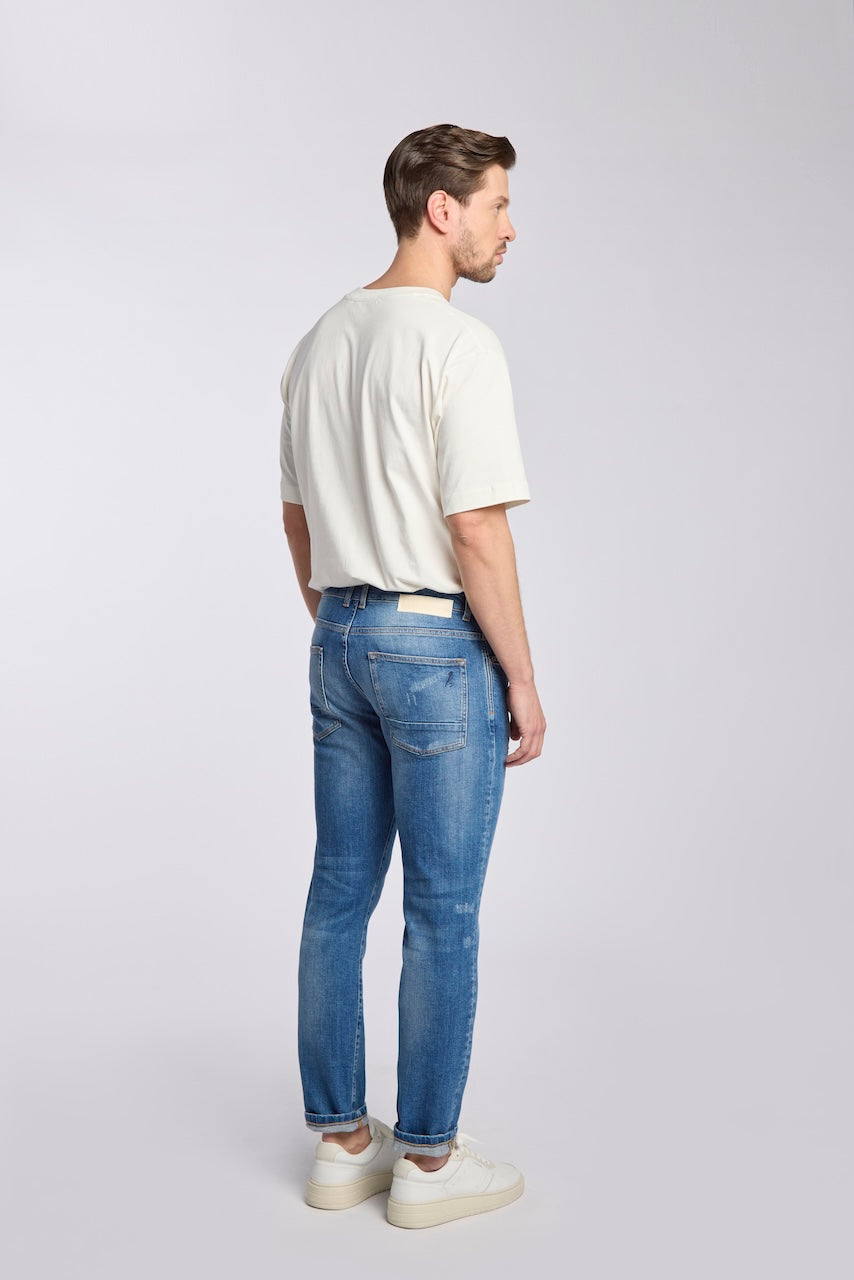 U2 | SLIM FIT | VINTAGEBLUE GOLDGARN DENIM