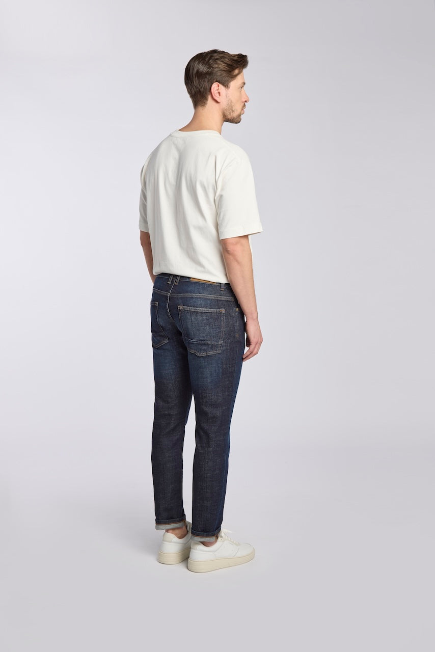 U2 | SLIM FIT | DARKBLUE GOLDGARN DENIM