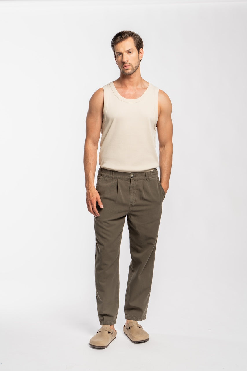 S1 | RELAXED FIT | OLIVE GOLDGARN DENIM