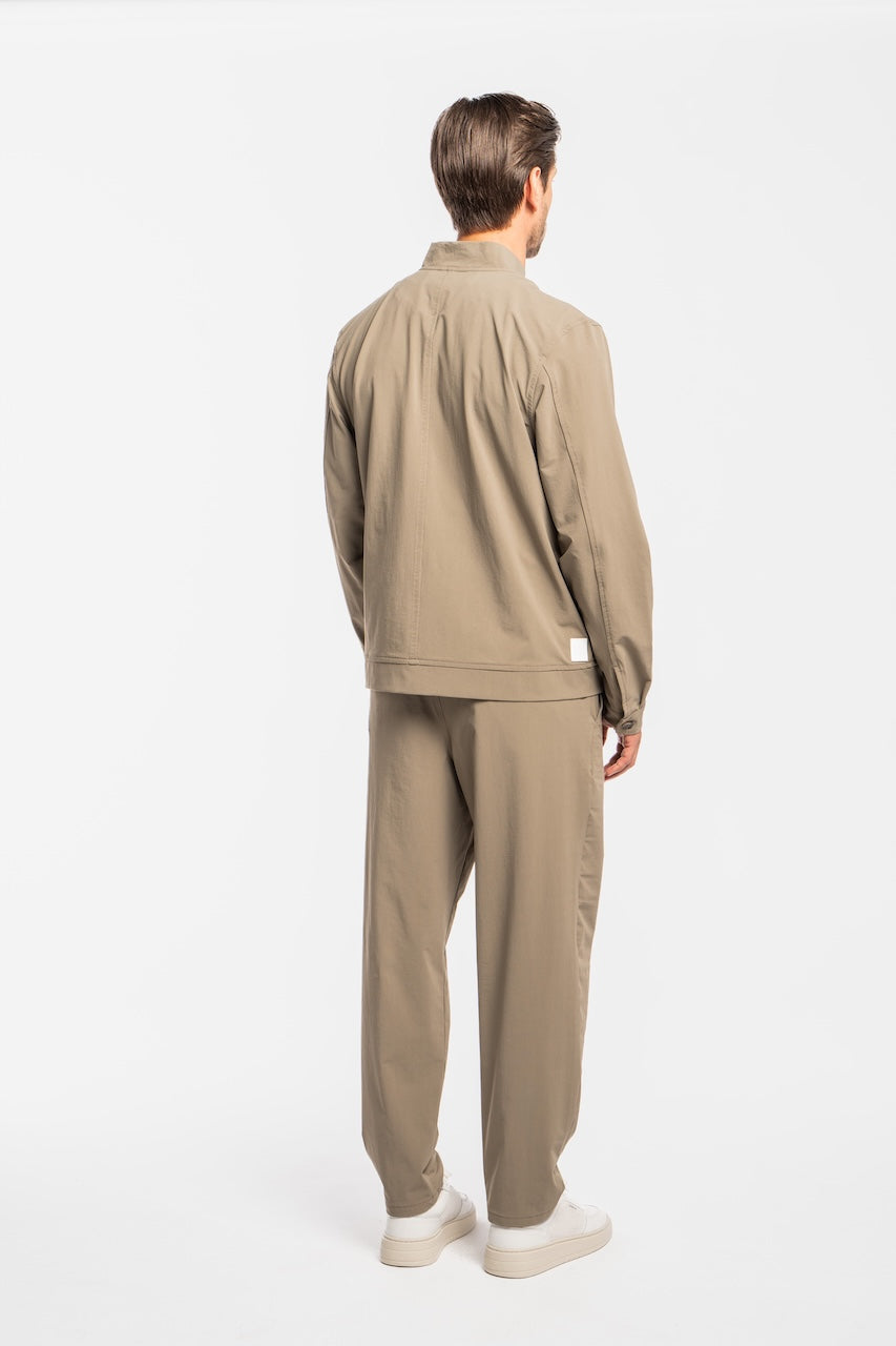68 | THE BOMBER JACKET | TAUPE GOLDGARN DENIM