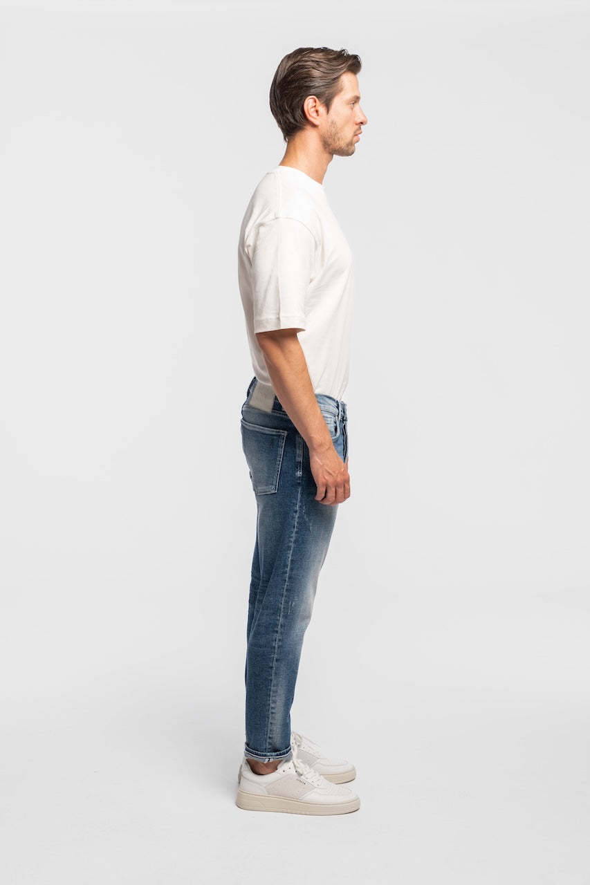 RHEINAU | RELAXED CROPPED | MIDBLUE
