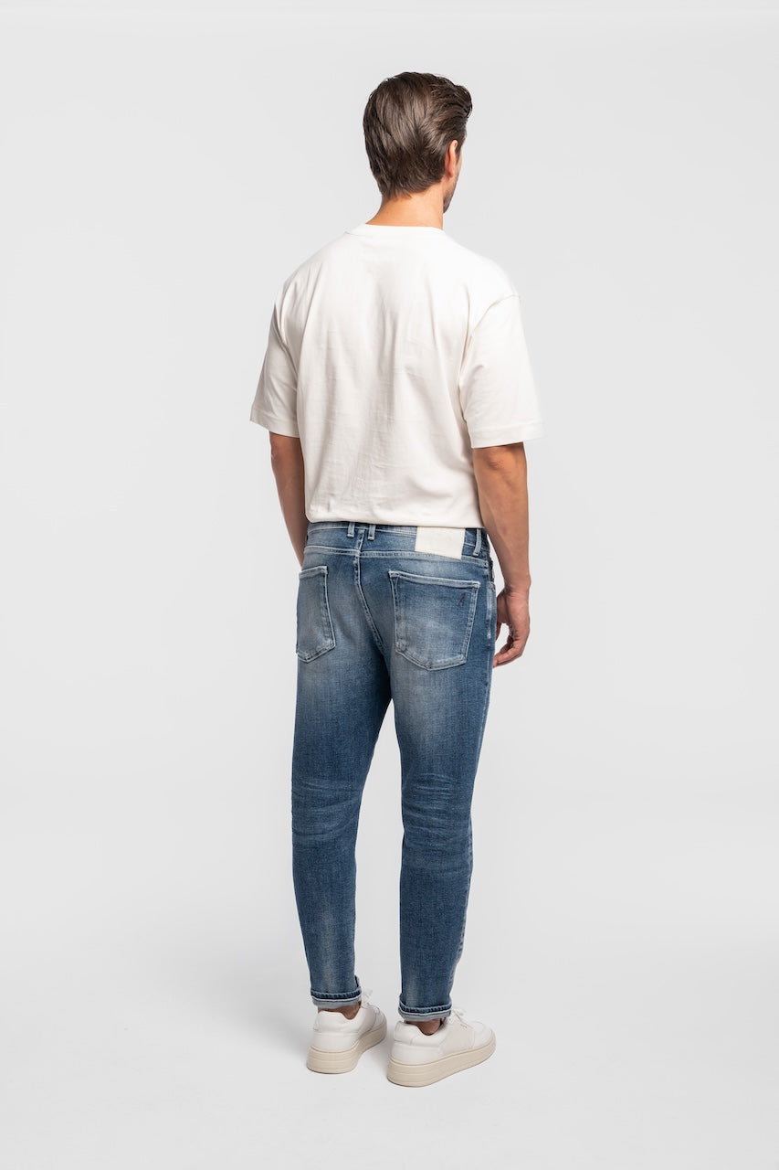 RHEINAU | RELAXED CROPPED | MIDBLUE