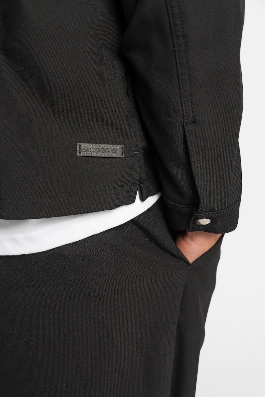 68 | THE CLEAN JACKET | BLACK GOLDGARN DENIM