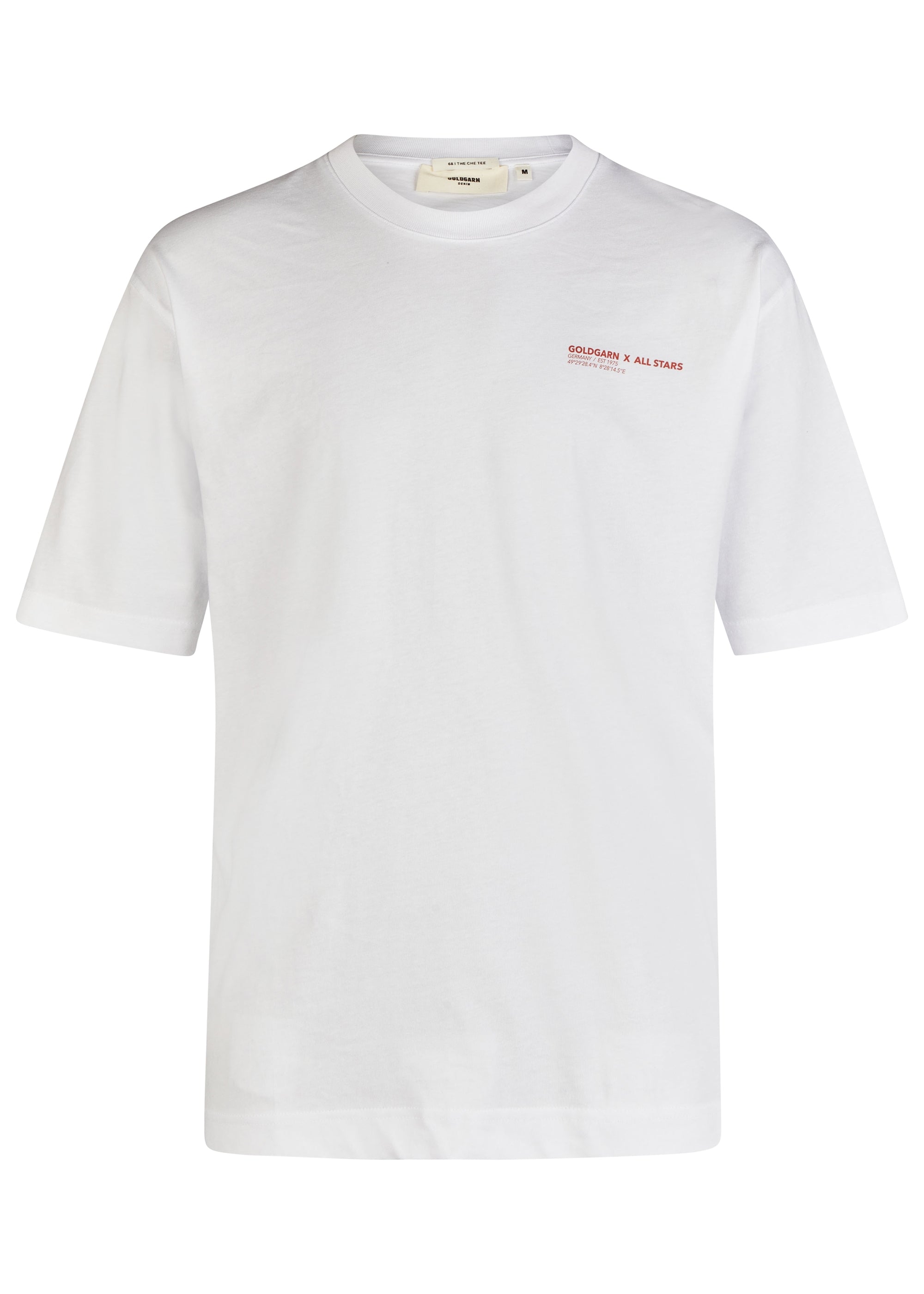 68 | THE CHE TEE | WHITE GOLDGARN DENIM